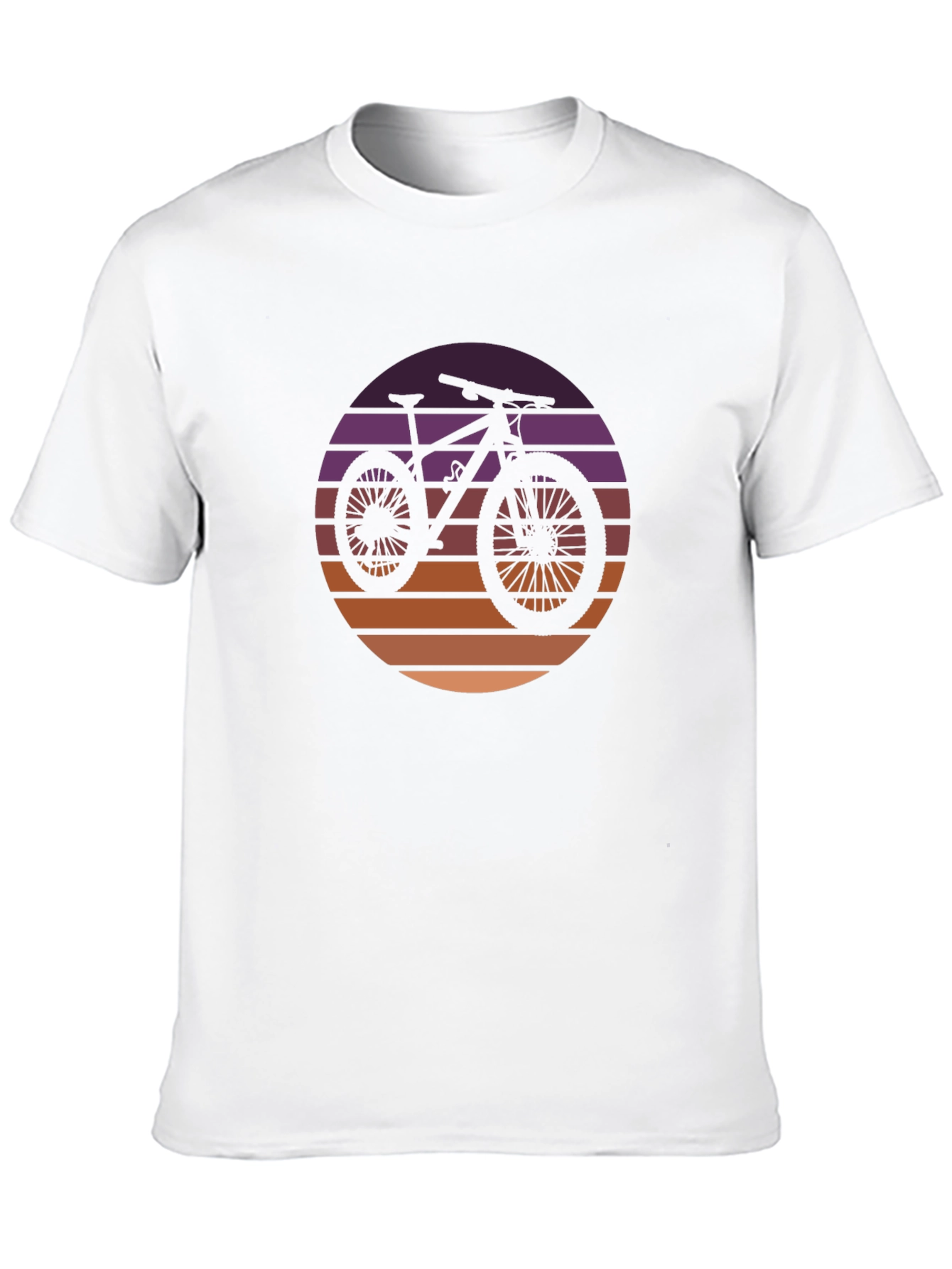 Sunset Bike Graphic Tee - Stylish Casual Wear