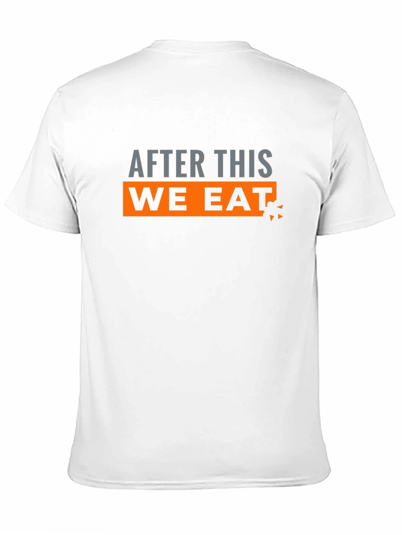 After This We Eat Graphic Tee - Black