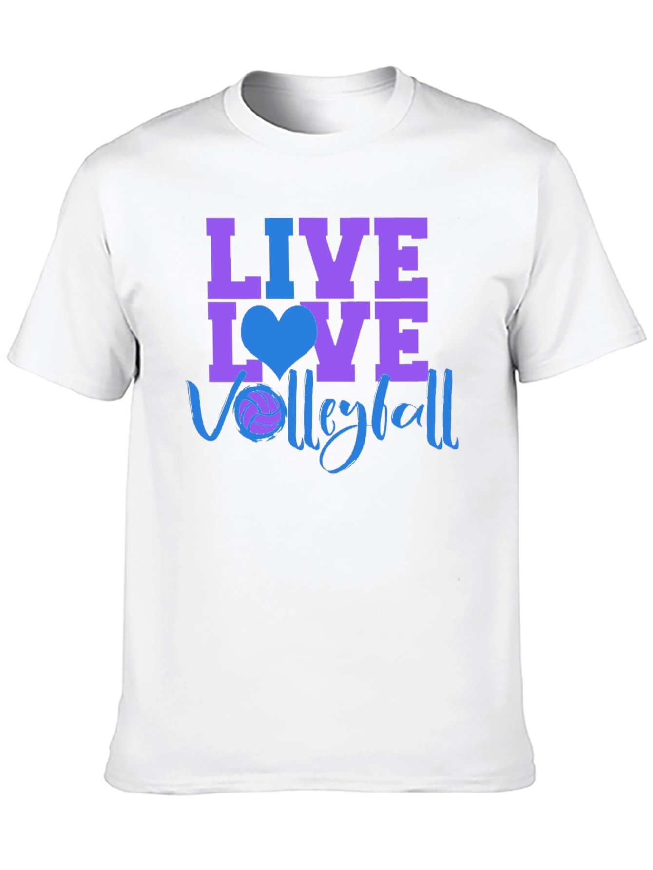Live Love Volleyball Graphic T-Shirt