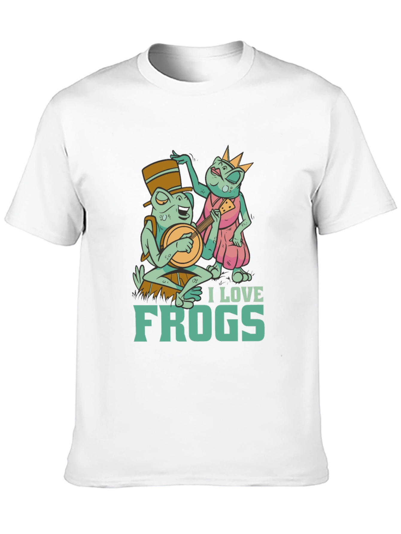 I Love Frogs Graphic Tee