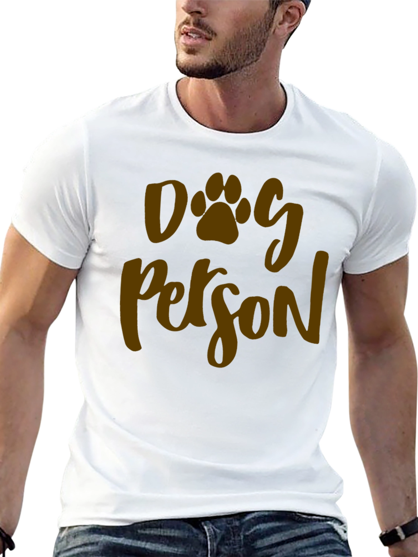 Dog Person Graphic Tee - Unisex Black T-Shirt