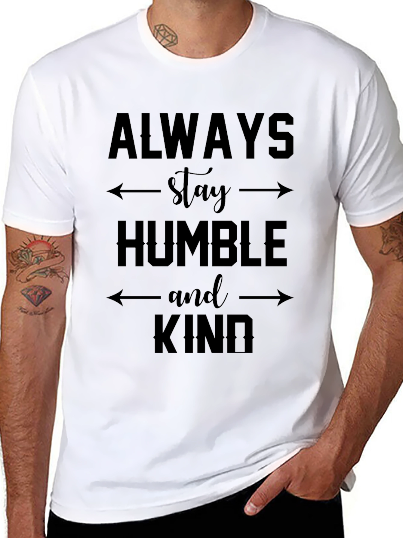 Always Stay Humble & Kind Graphic Tee