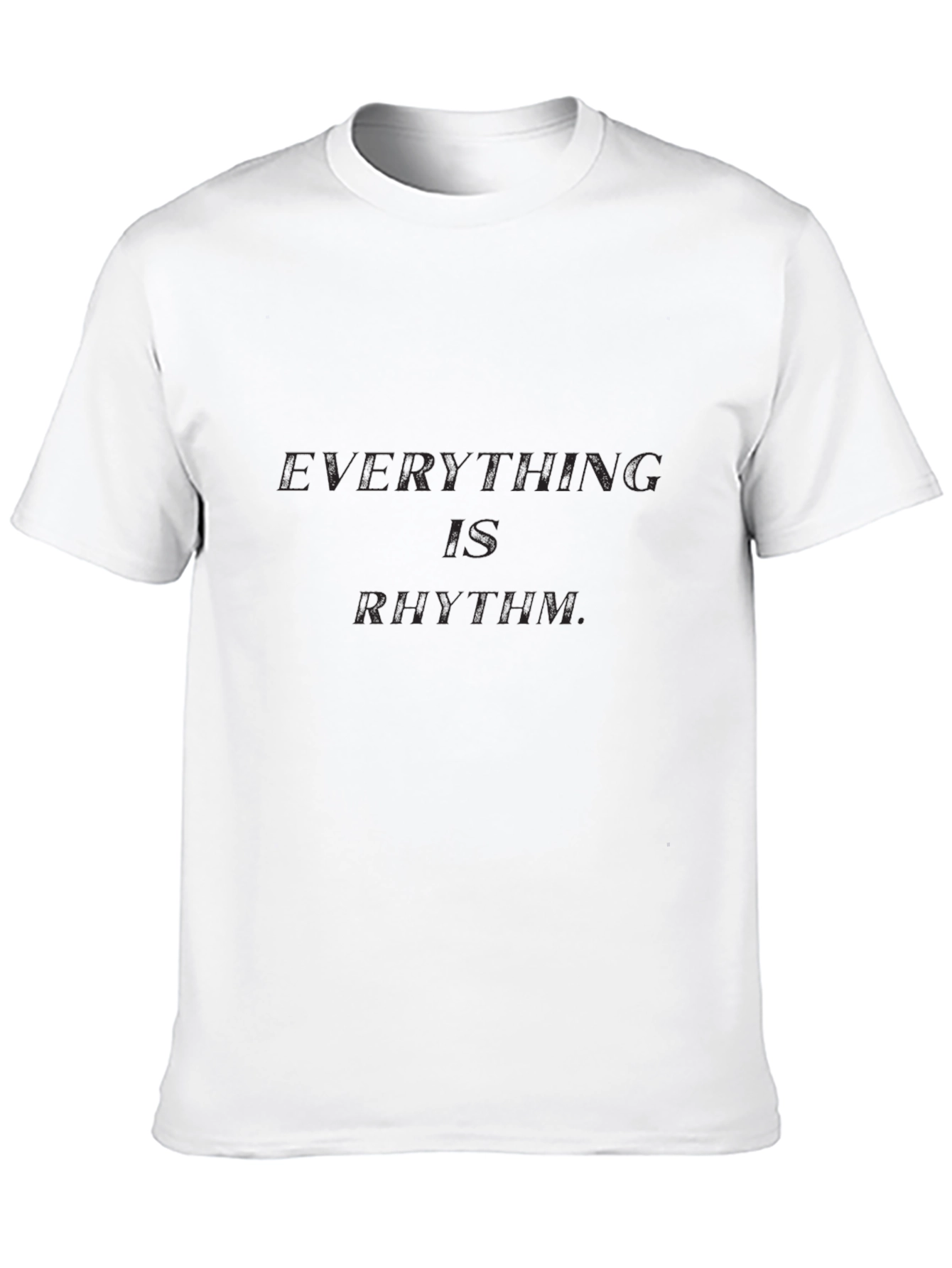 Everything is Rhythm T-Shirt - Classic Black Tee