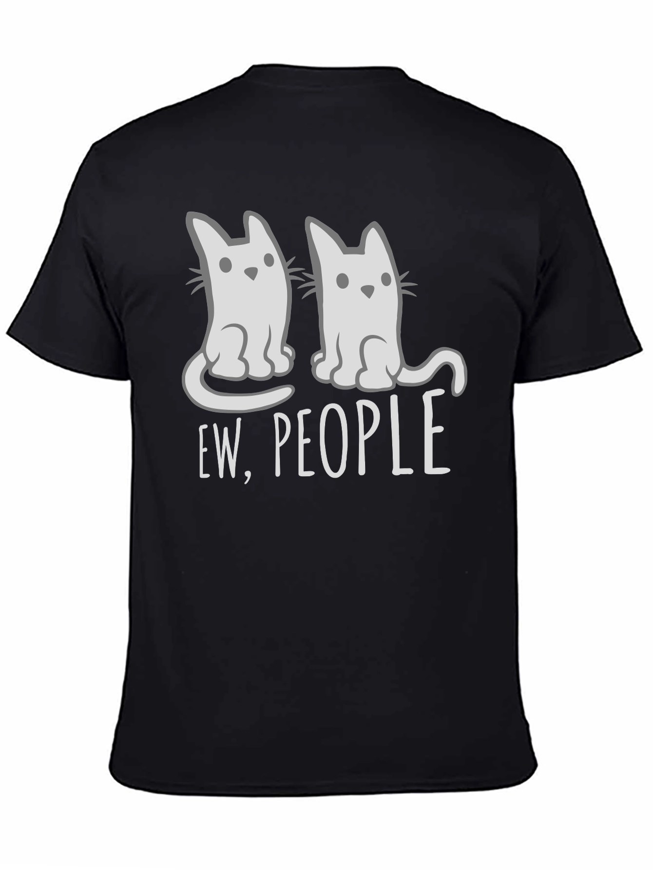 Ew People Cat Graphic T-Shirt