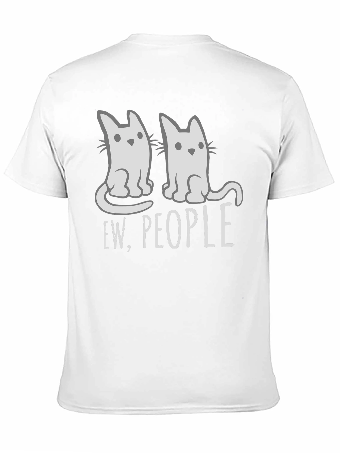 Ew People Cat Graphic T-Shirt