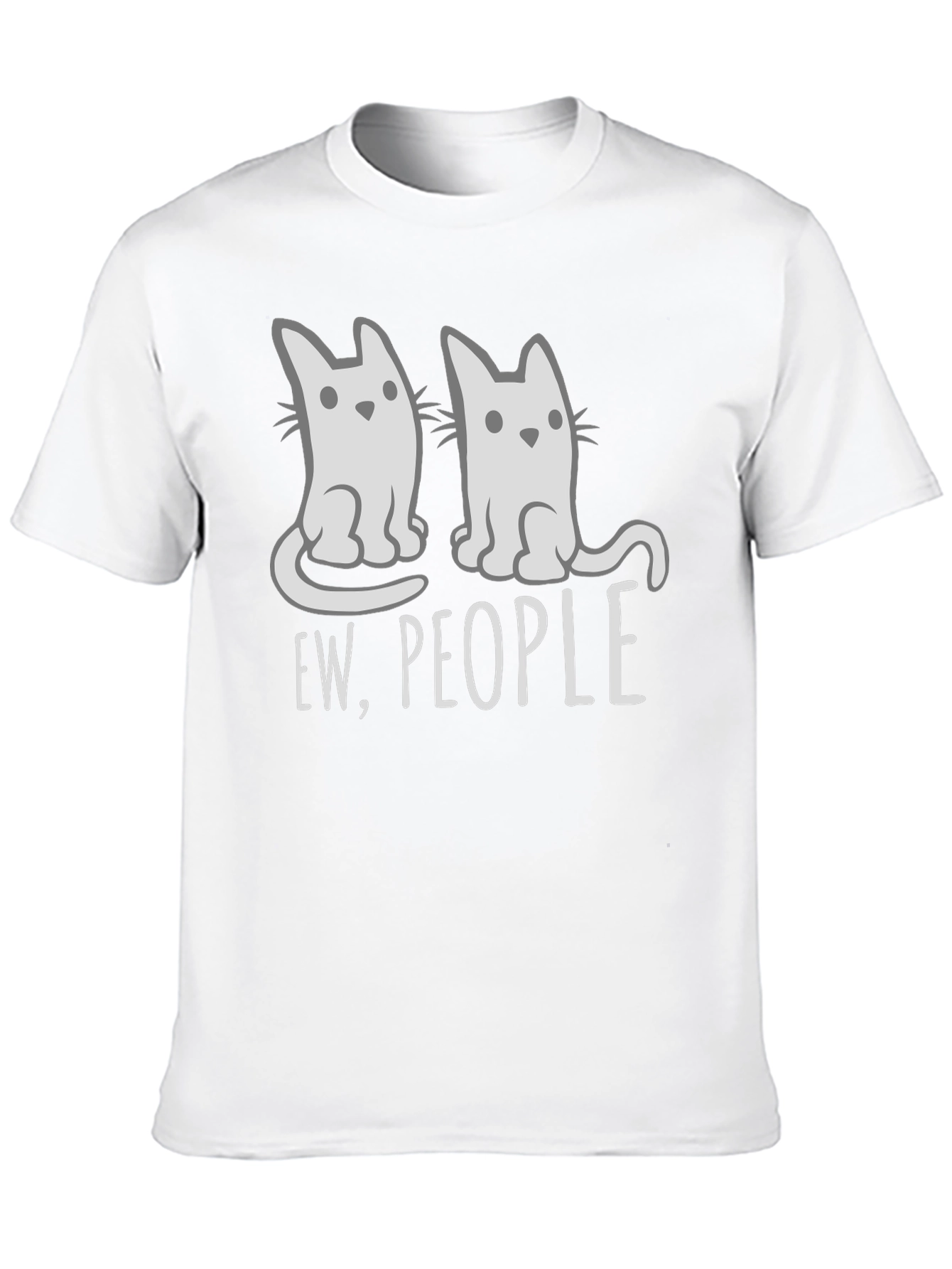 Ew People Cat Graphic T-Shirt