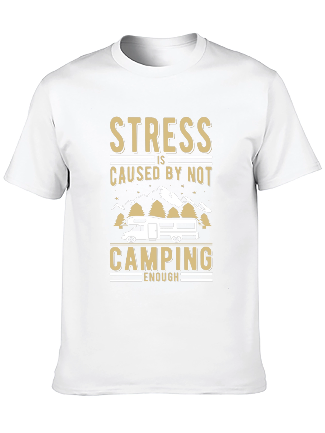 Stress Camping Graphic Tee