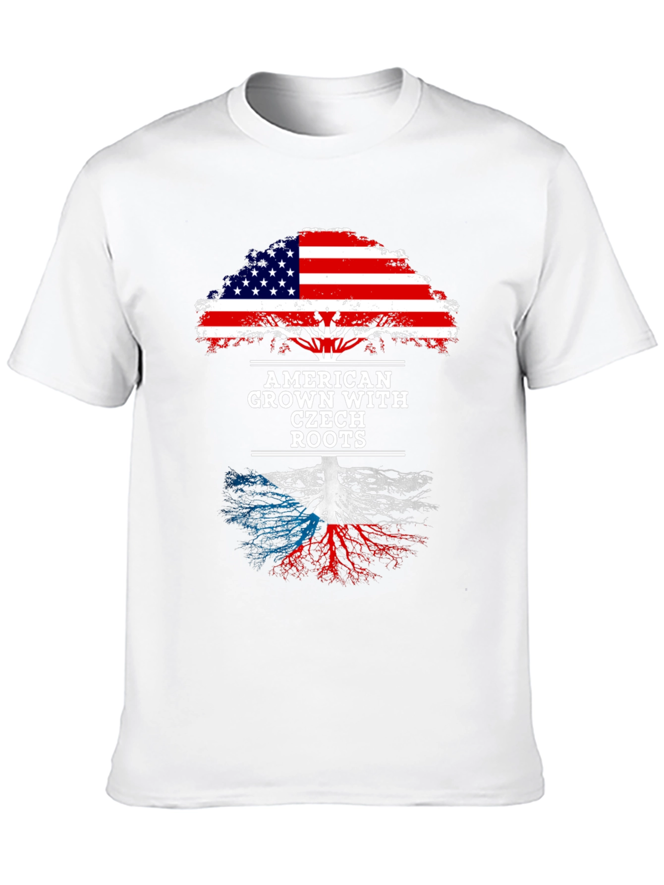 American Grown Czech Roots Tree T-Shirt