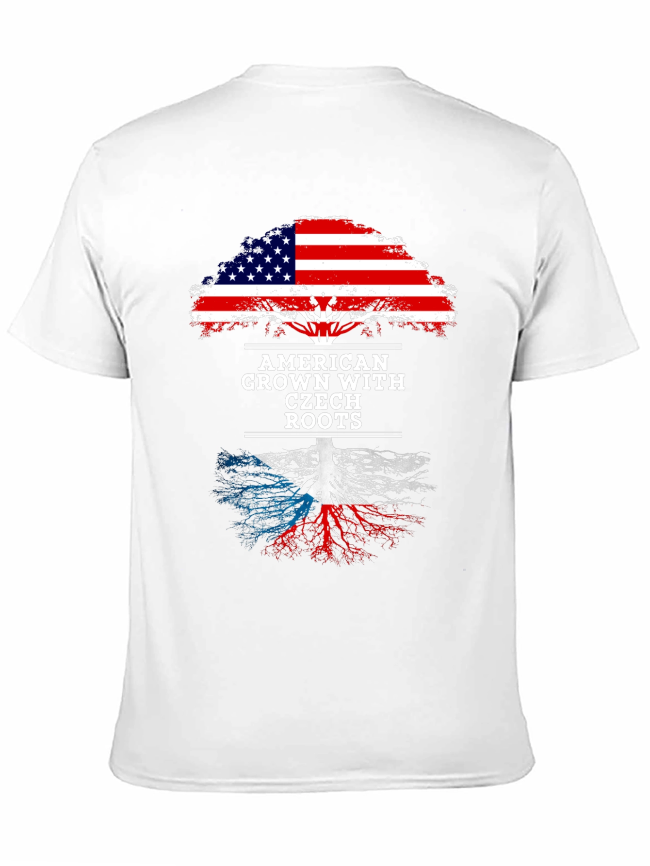 American Grown Czech Roots Tree T-Shirt