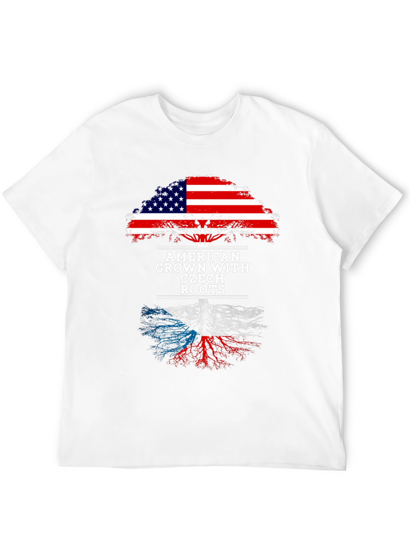 American Grown Czech Roots Tree T-Shirt