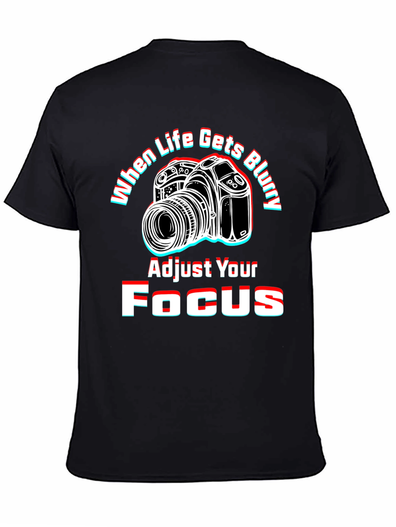 Adjust Your Focus Camera T-Shirt