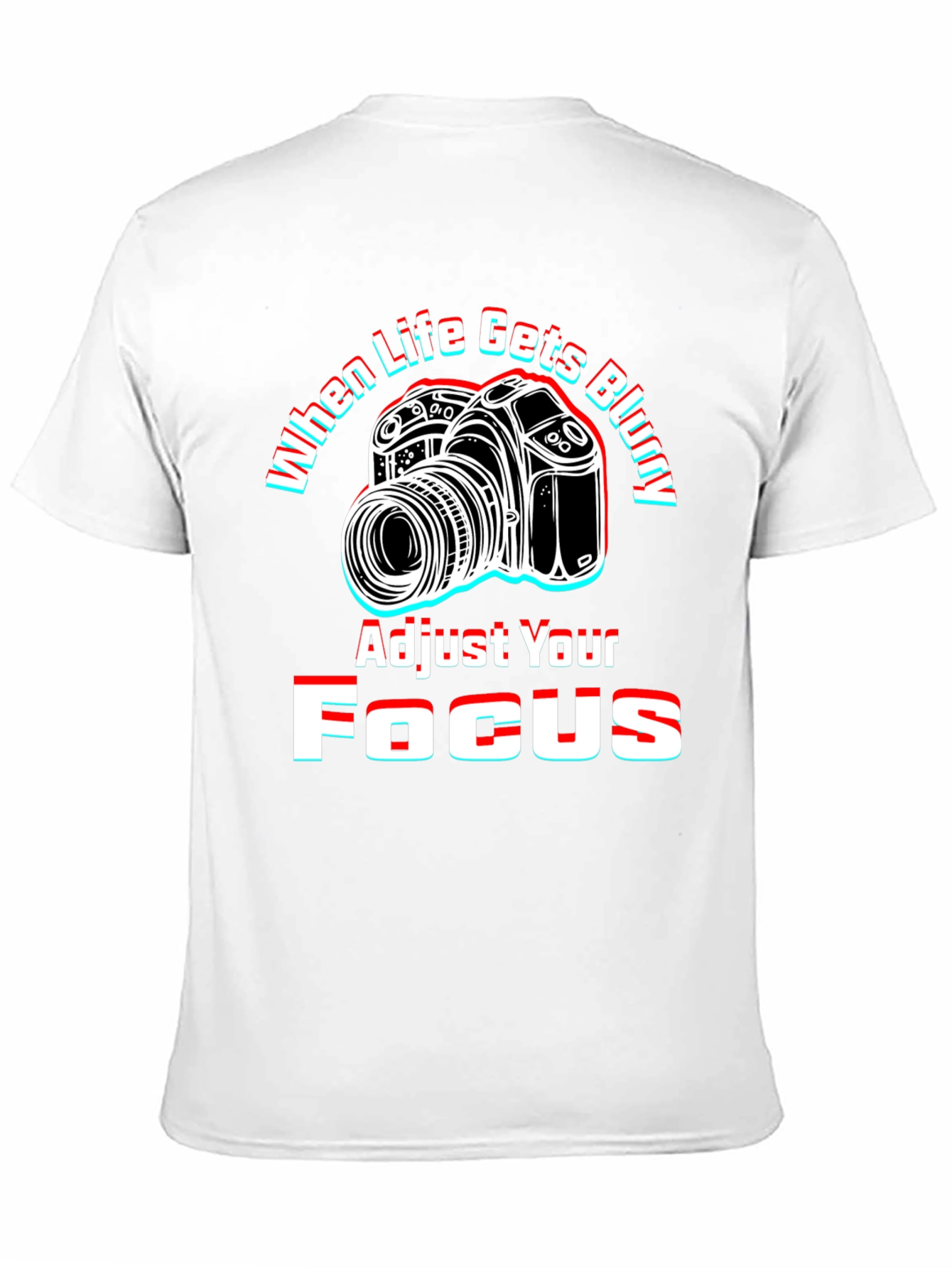 Adjust Your Focus Camera T-Shirt
