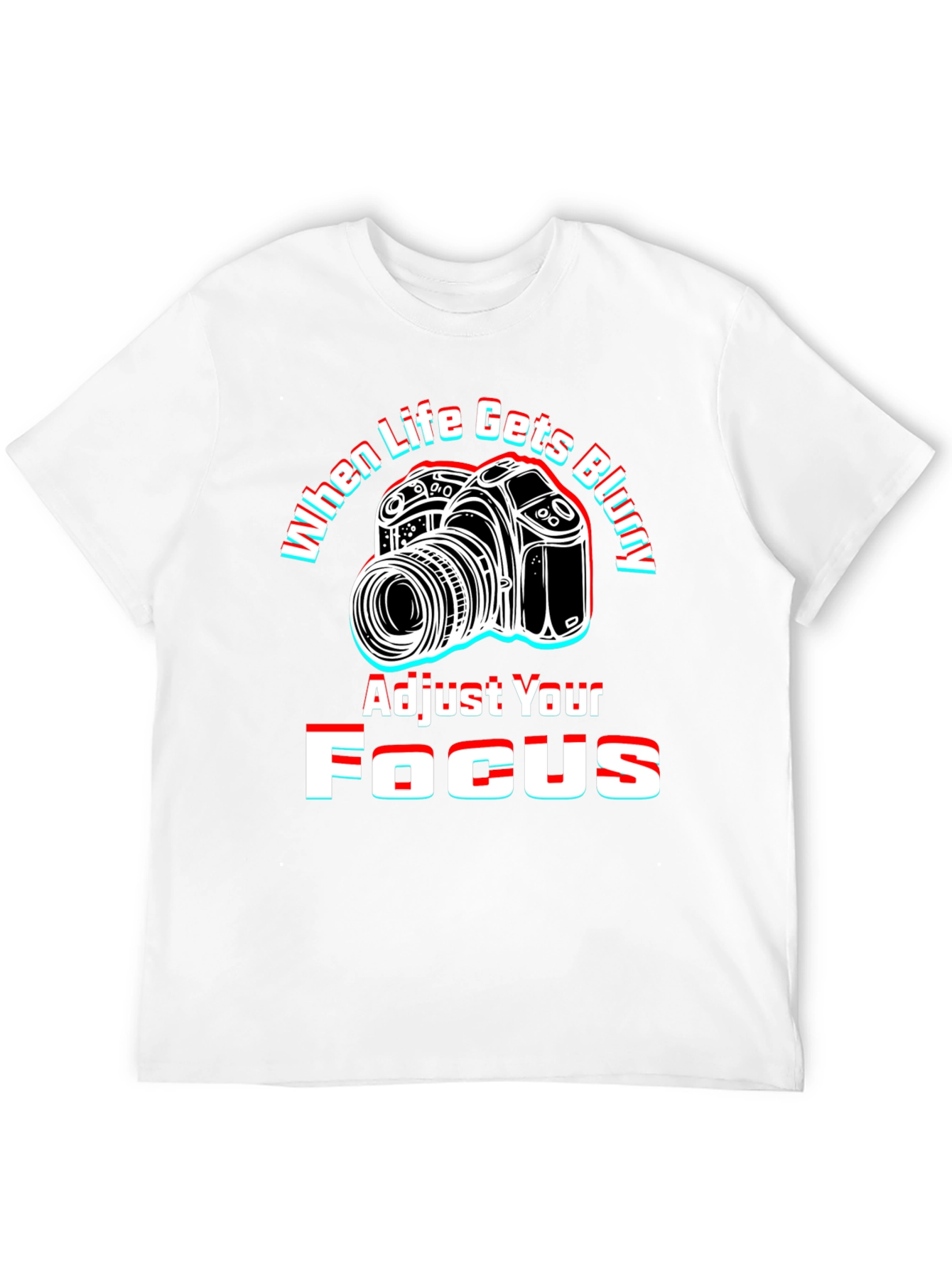 Adjust Your Focus Camera T-Shirt
