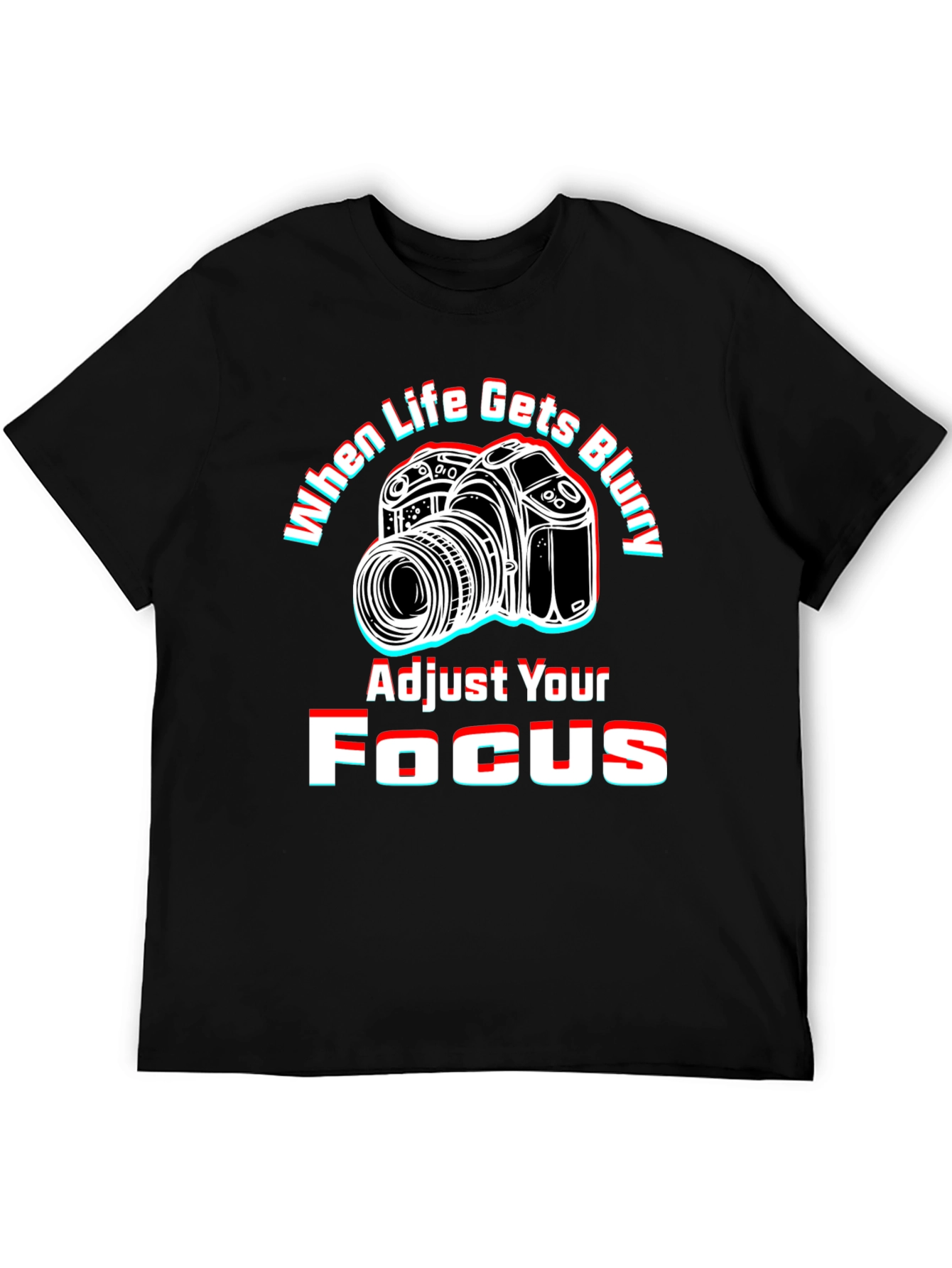 Adjust Your Focus Camera T-Shirt