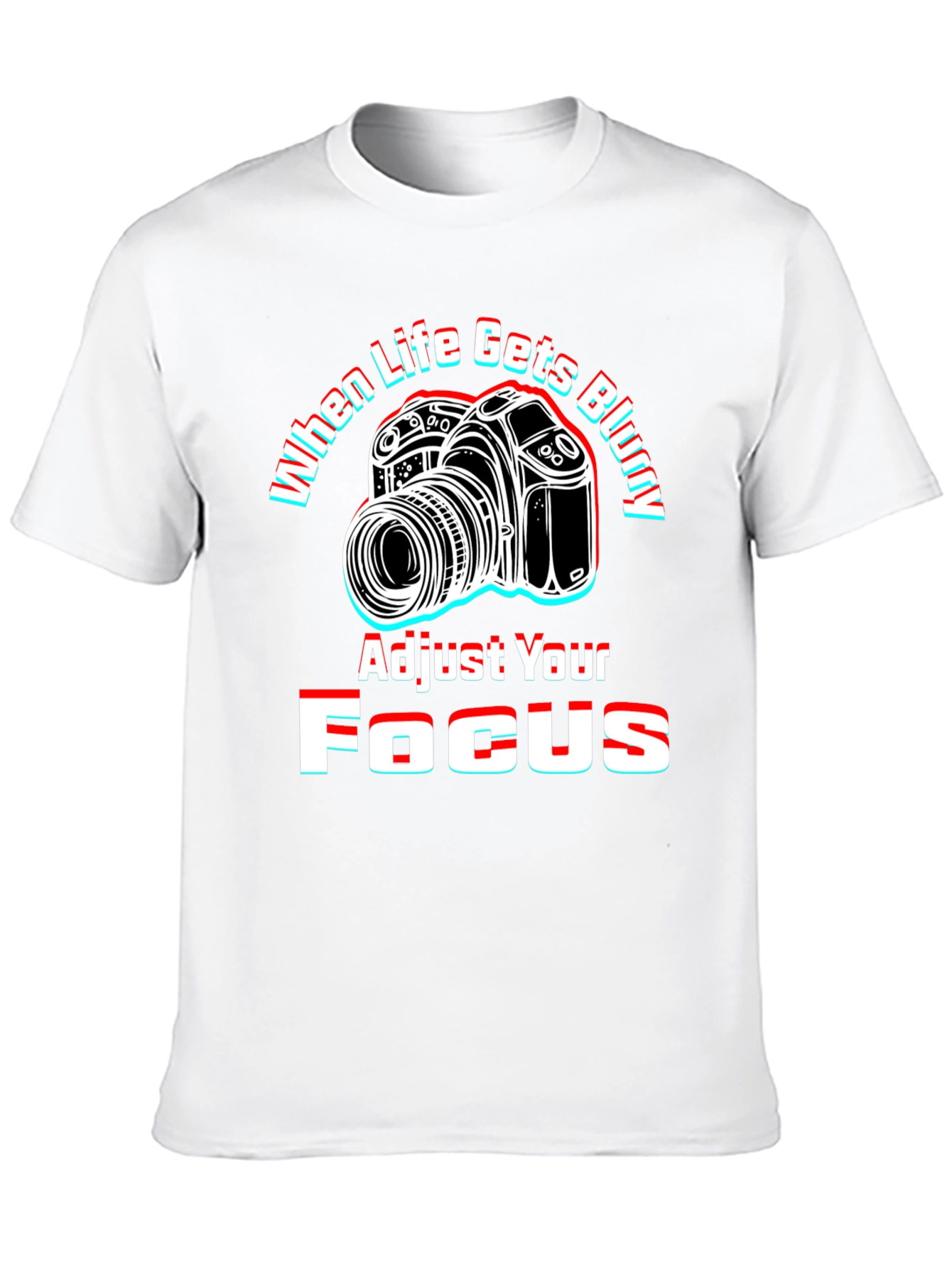 Adjust Your Focus Camera T-Shirt