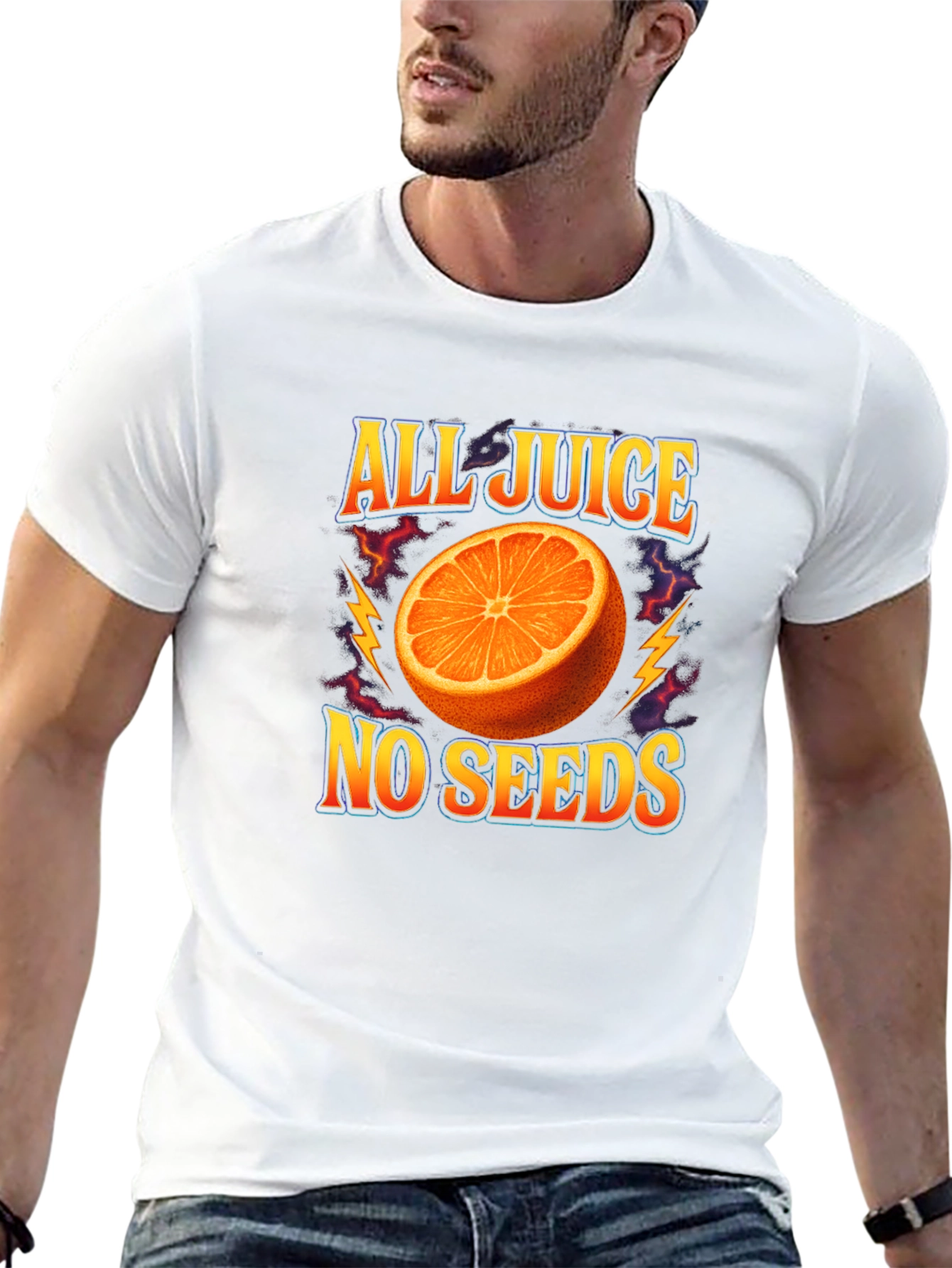 All Juice No Seeds Graphic T-Shirt