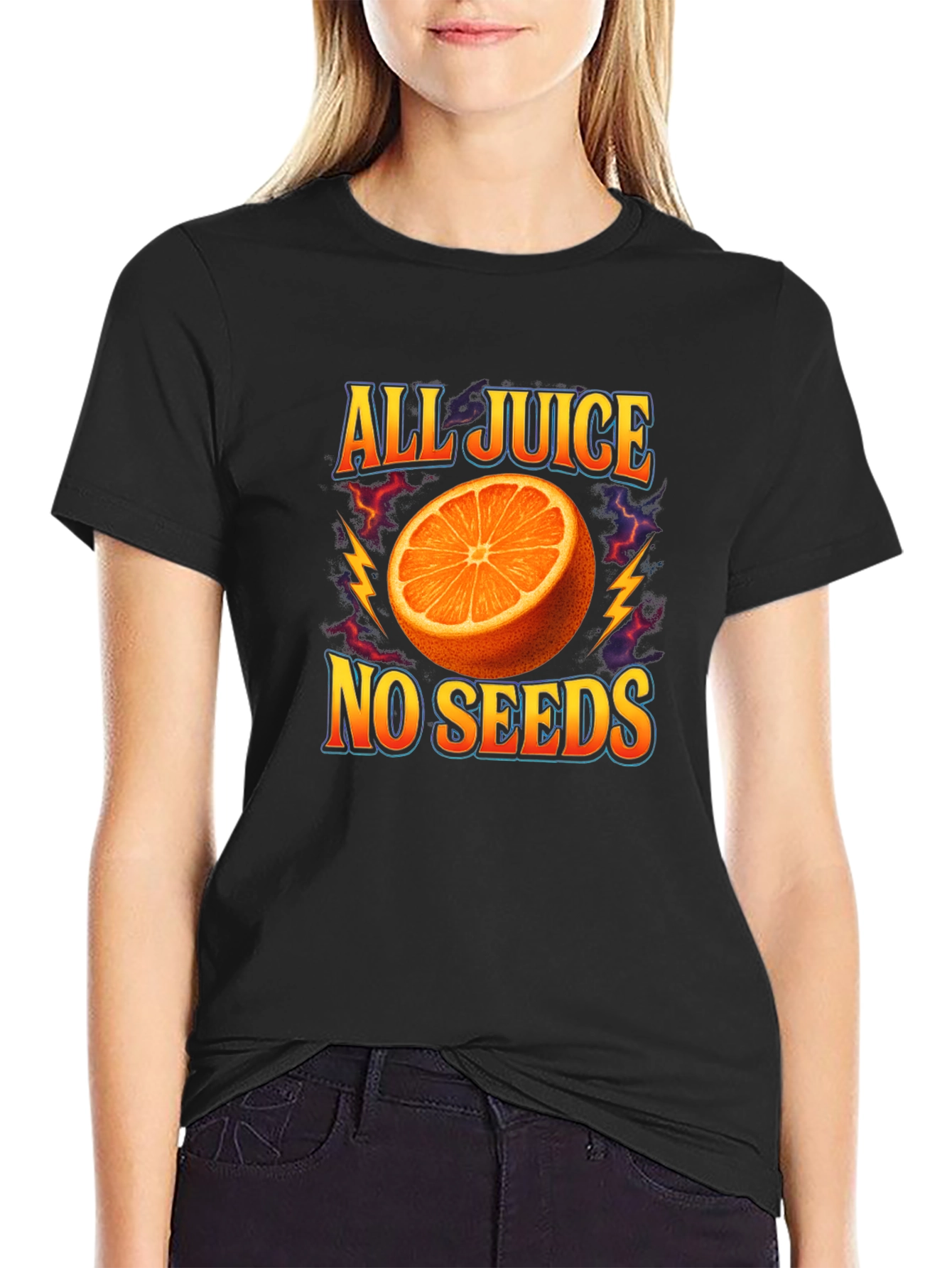 All Juice No Seeds Graphic T-Shirt