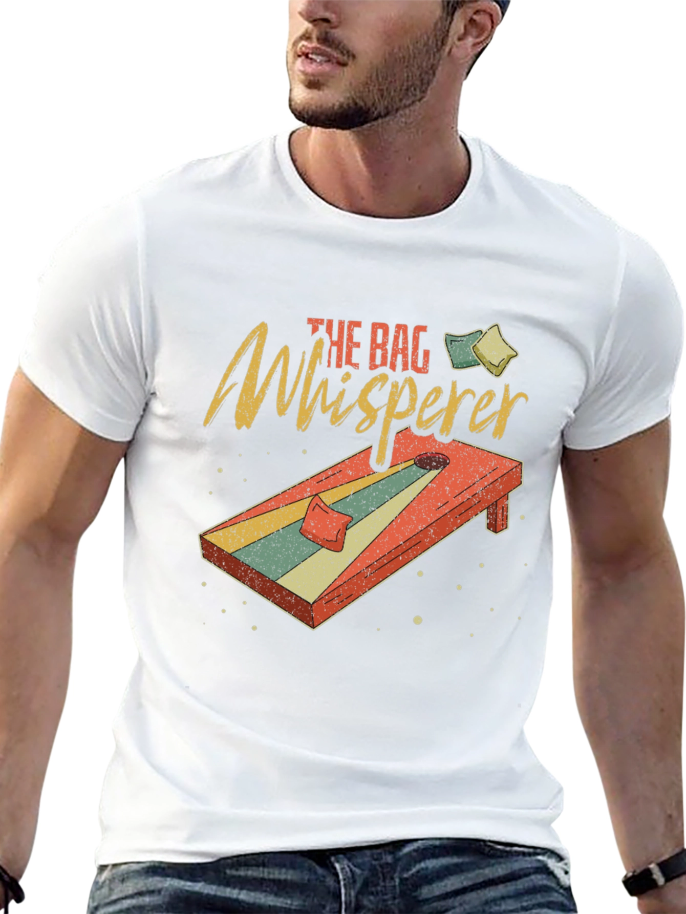The Bag Whisperer Cornhole T-Shirt