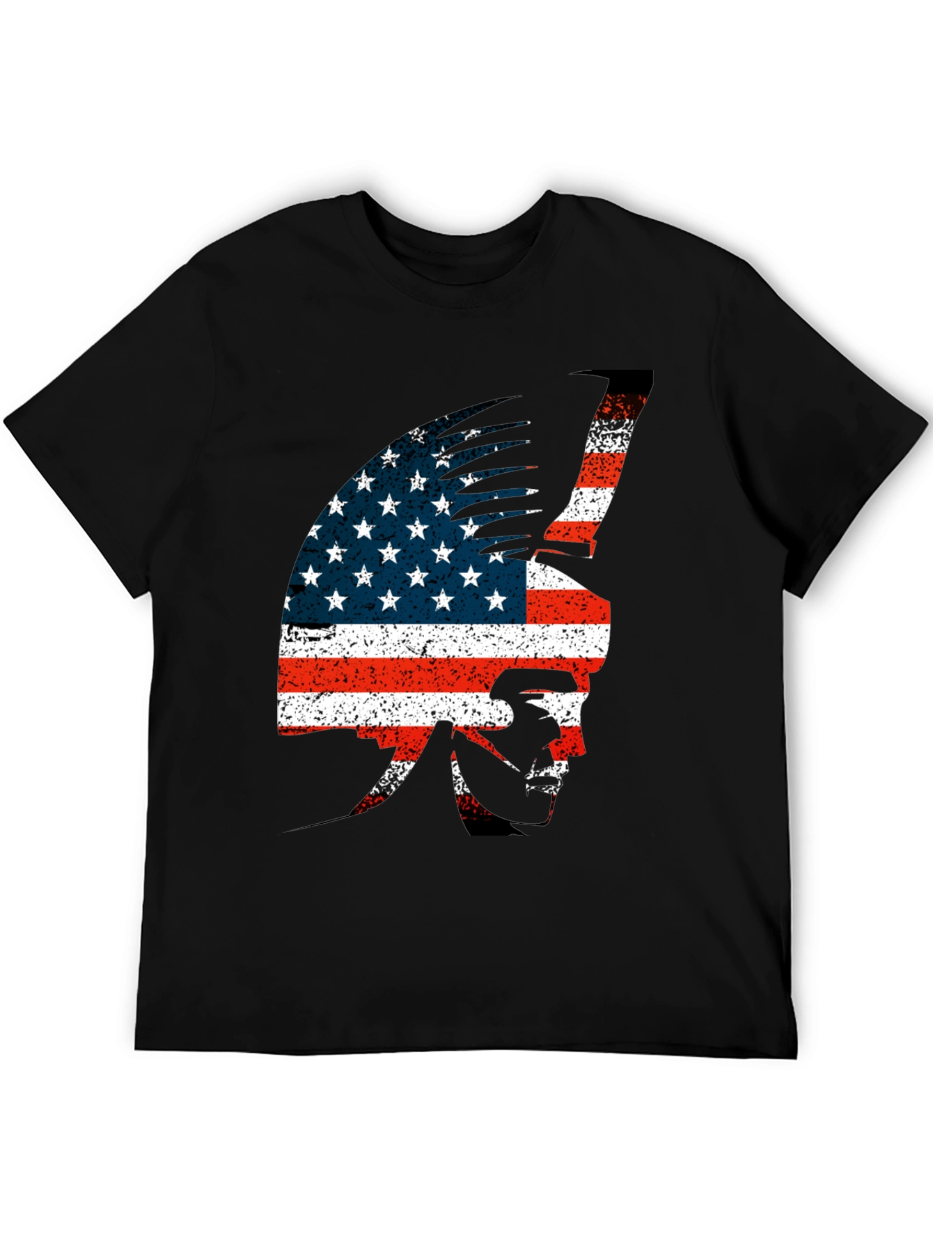 American Indian Flag Tee - Patriotic Graphic T-Shirt