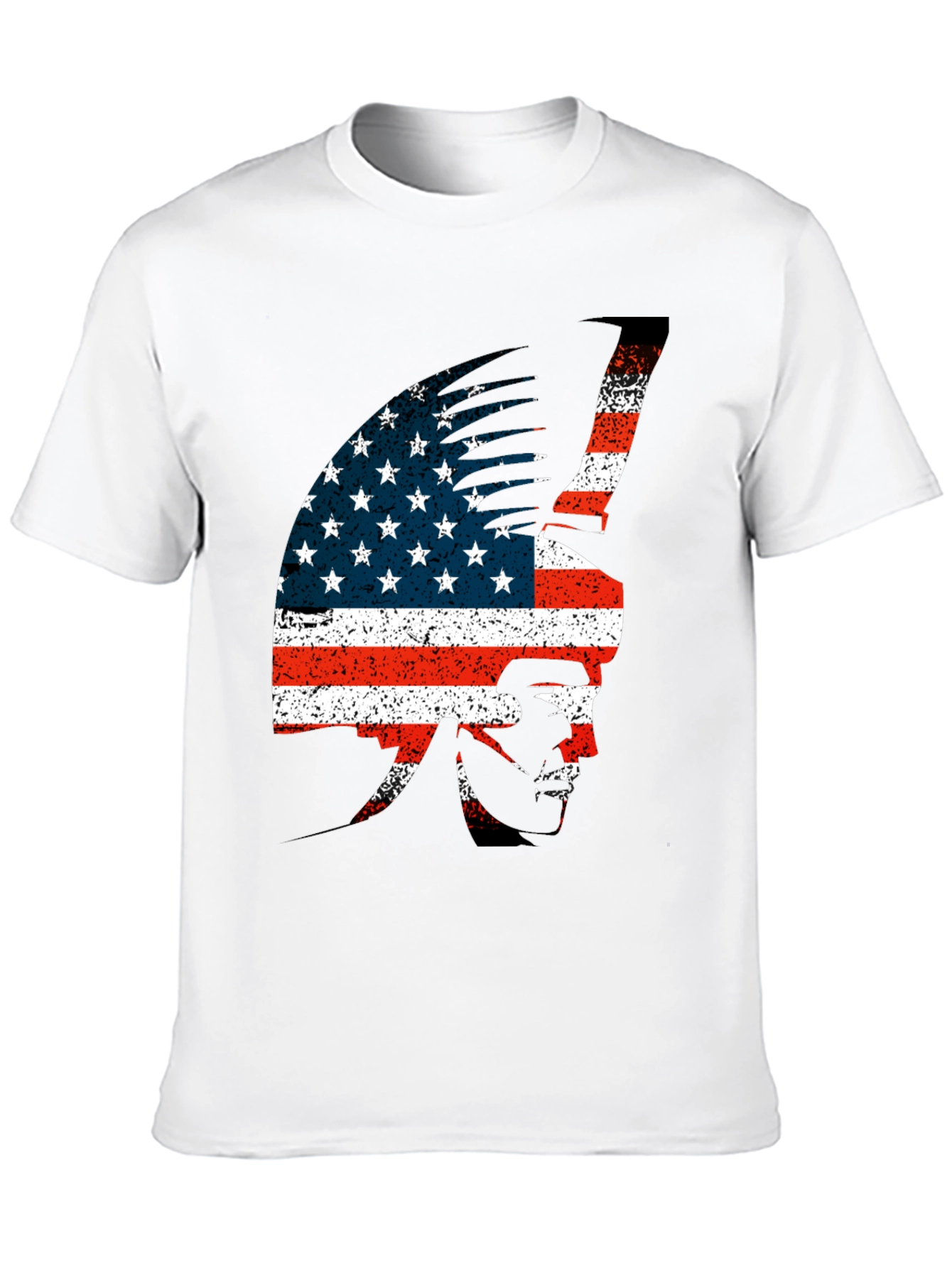 American Indian Flag Tee - Patriotic Graphic T-Shirt