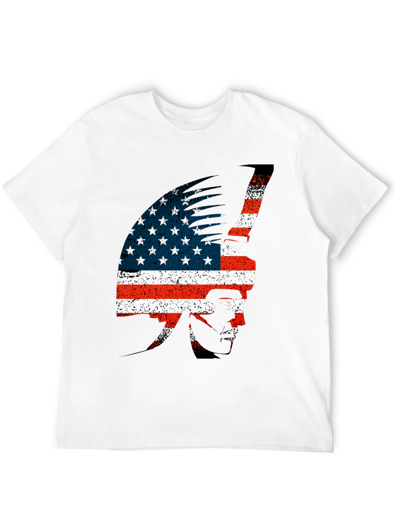 American Indian Flag Tee - Patriotic Graphic T-Shirt