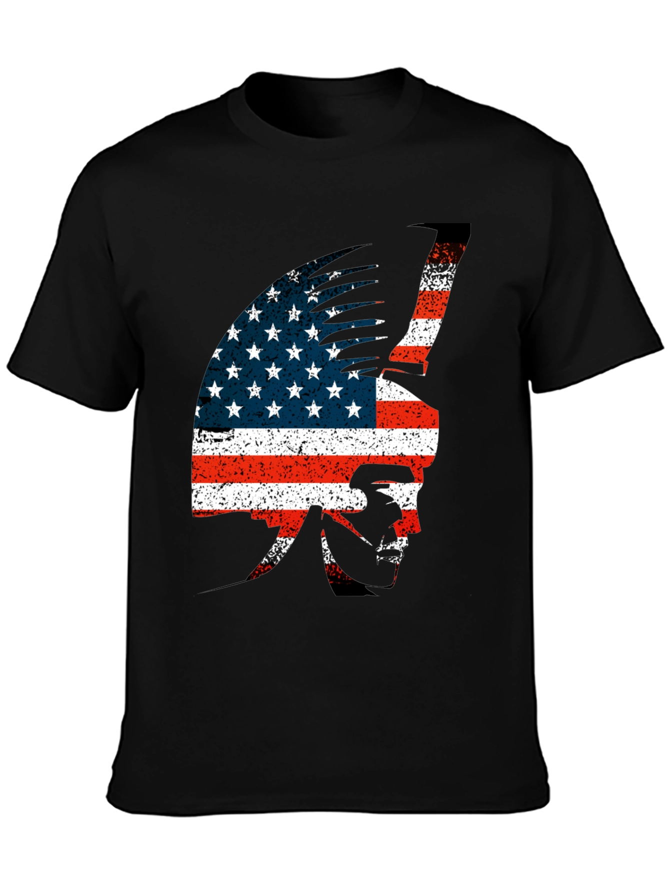 American Indian Flag Tee - Patriotic Graphic T-Shirt