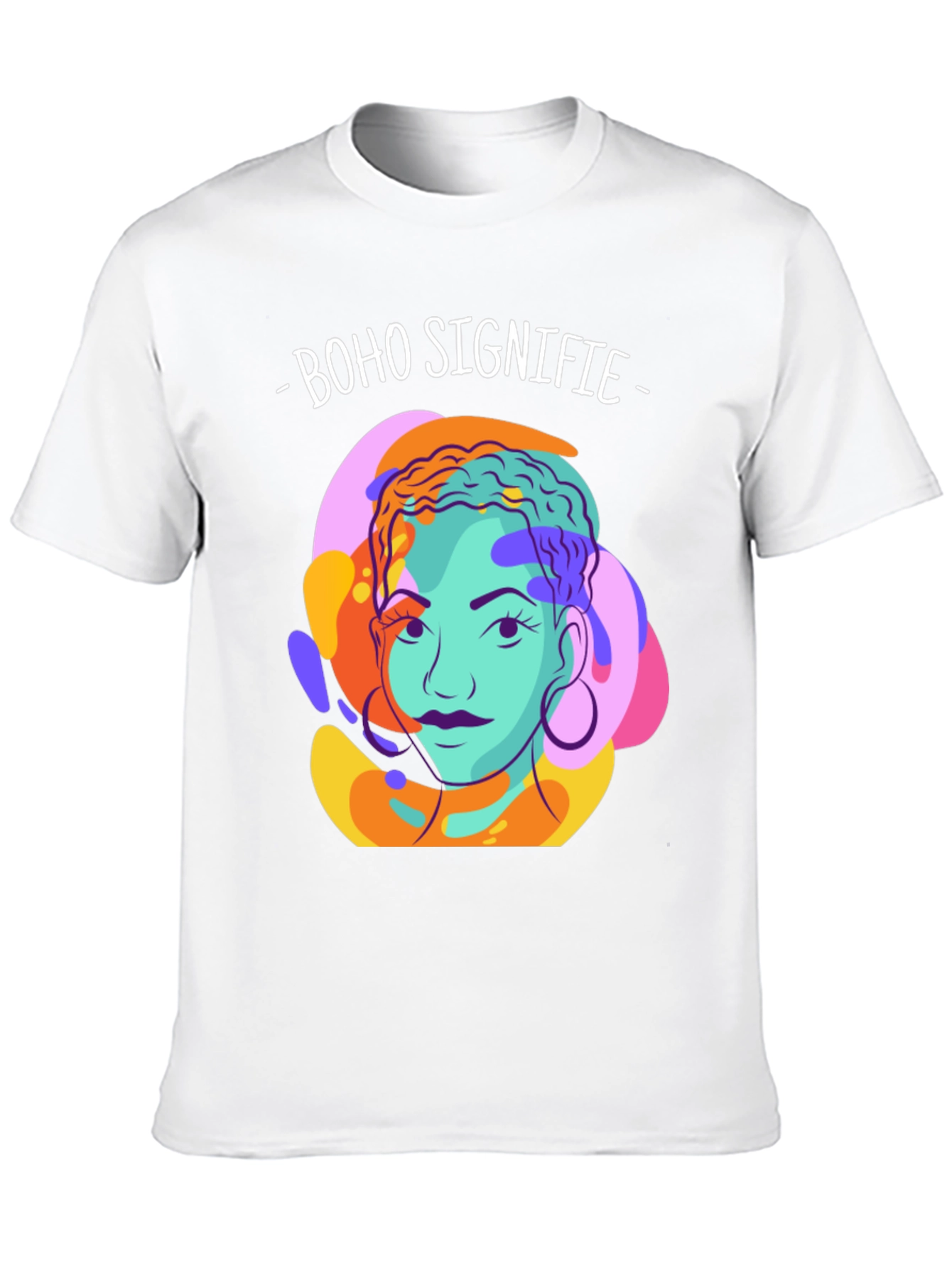 Boho Signifie Graphic Tee - Unisex Black T-Shirt