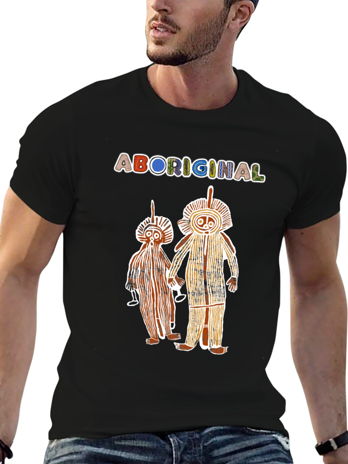 Aboriginal Art Graphic T-Shirt