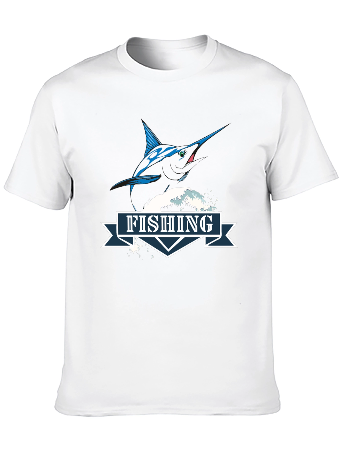 Fishing T-Shirt - Marlin Graphic Tee