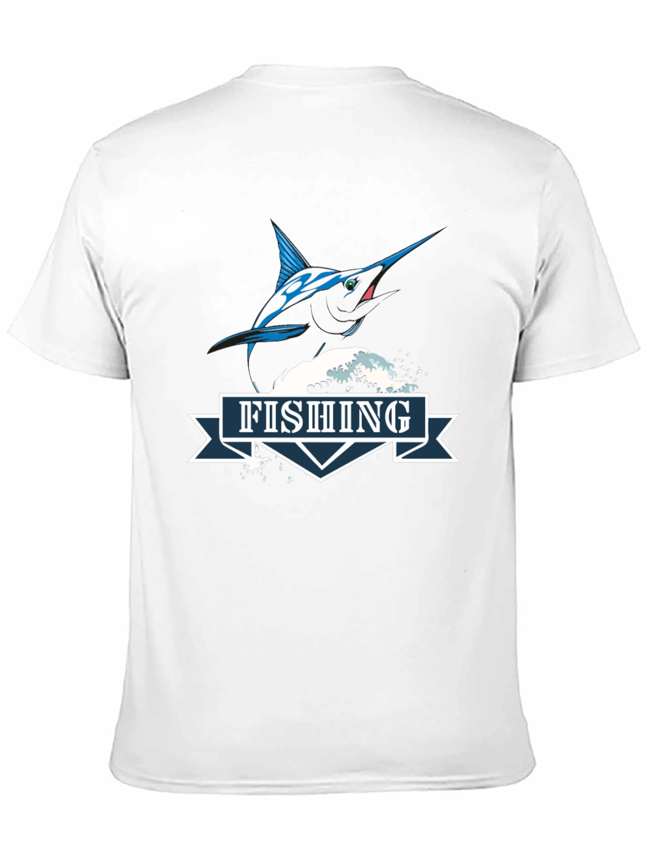 Fishing T-Shirt - Marlin Graphic Tee