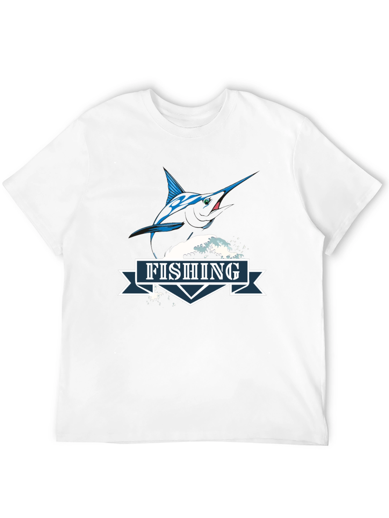 Fishing T-Shirt - Marlin Graphic Tee