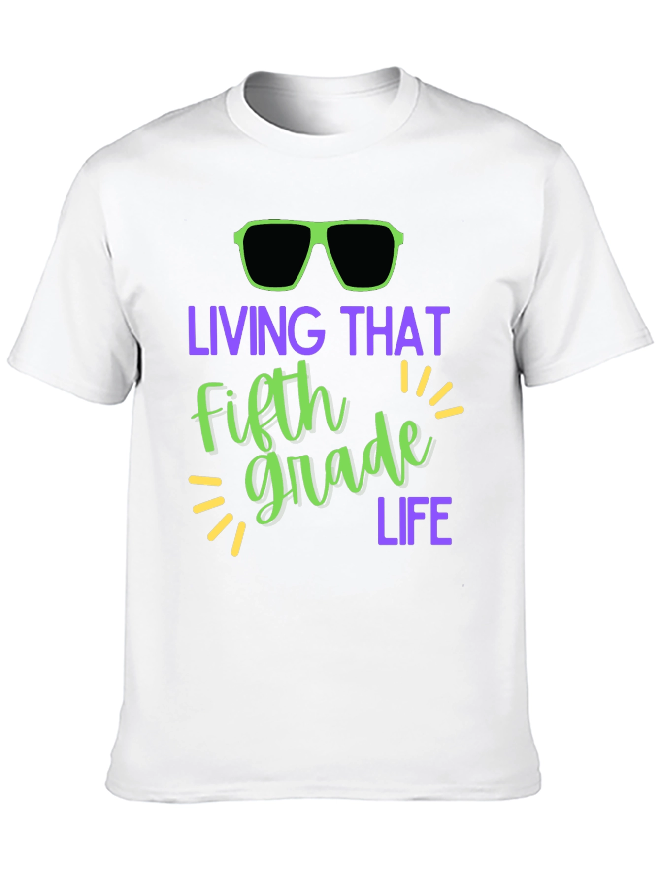 Living That Fifth Grade Life Graphic Tee