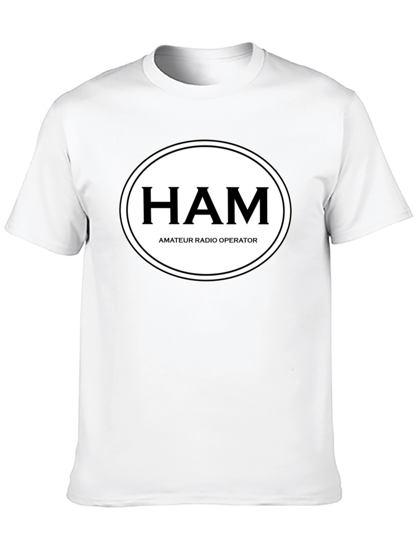 HAM Amateur Radio Operator Black T-Shirt