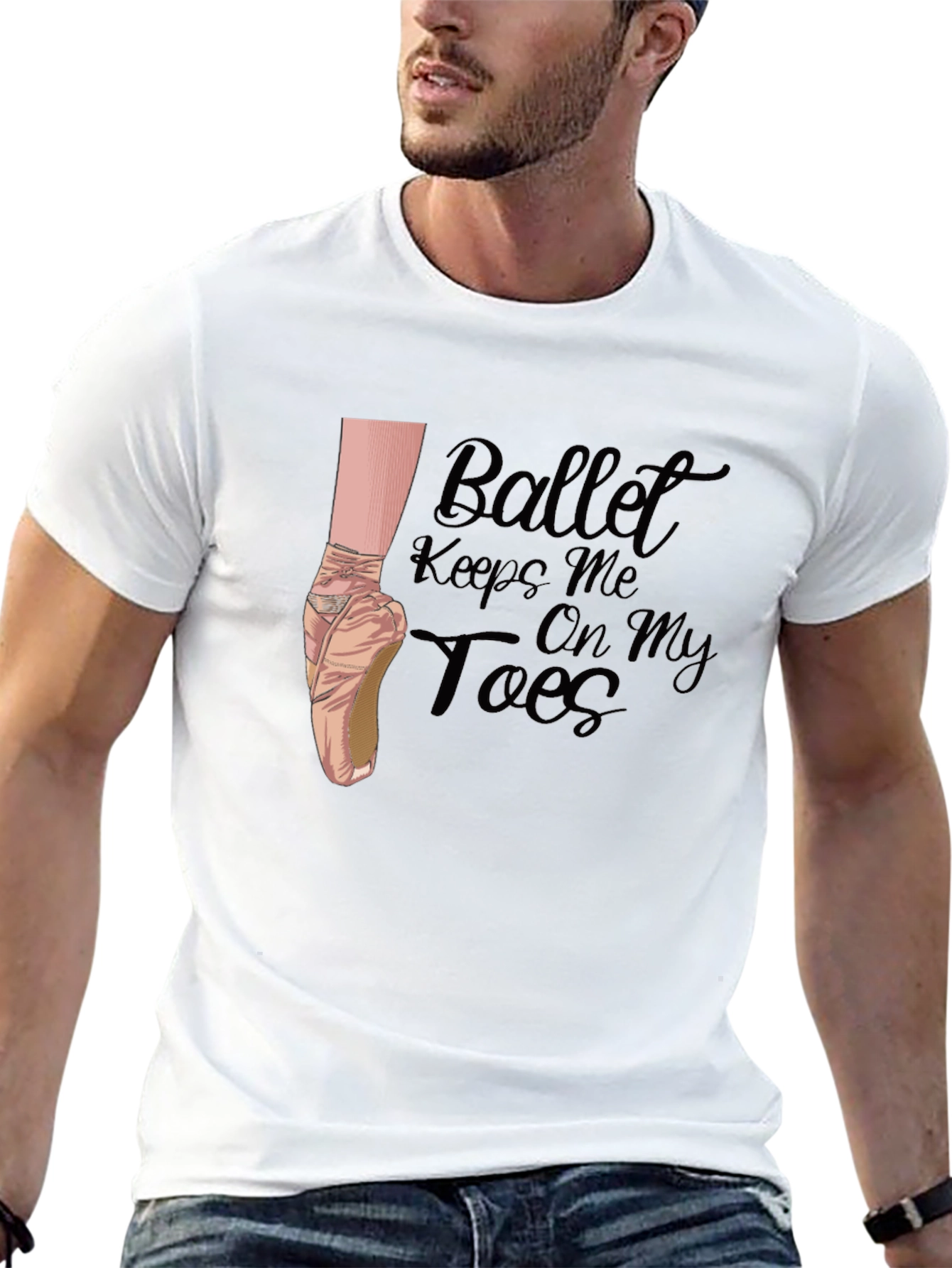 Ballet Keeps Me On My Toes T-Shirt