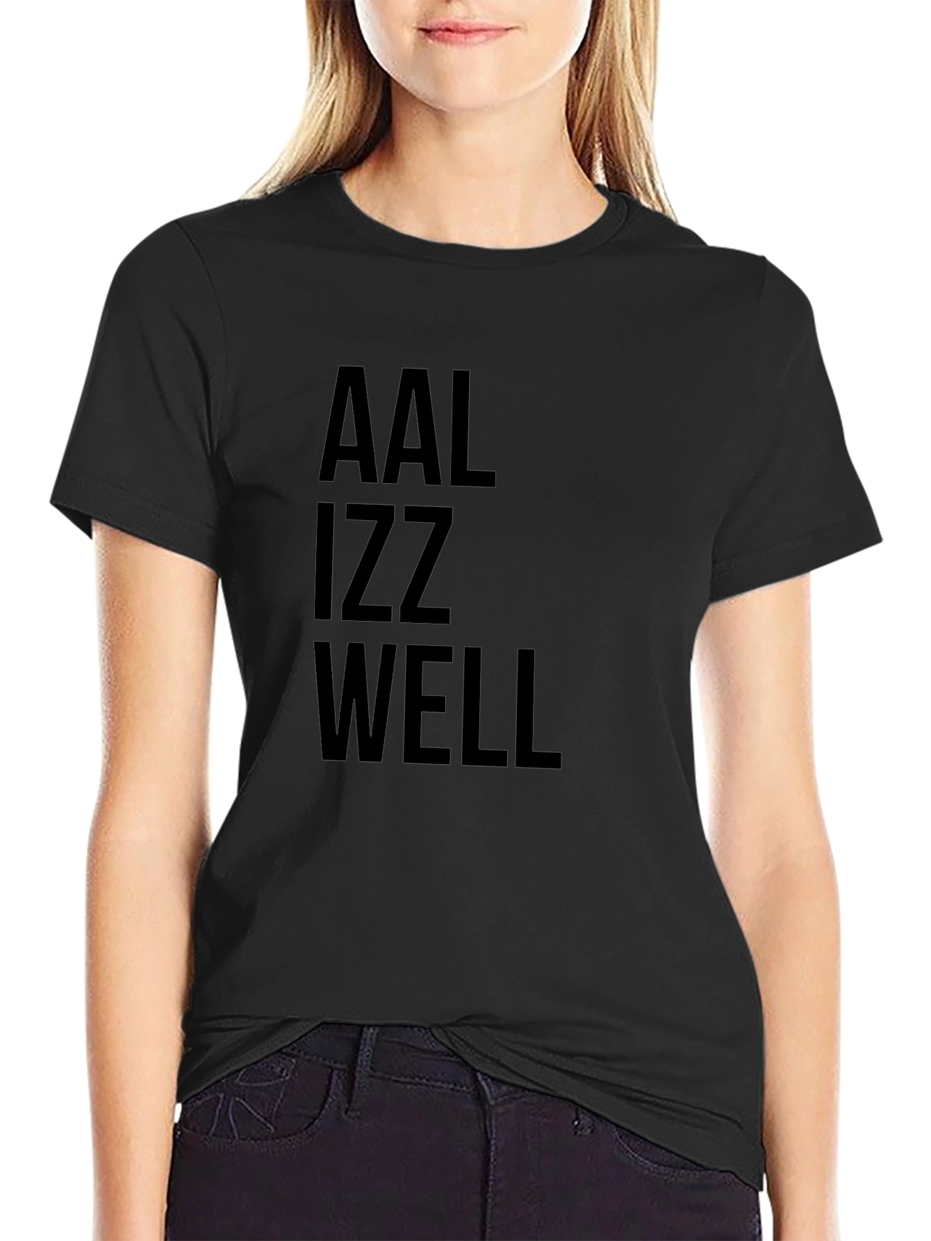AAL IZZ WELL Graphic Tee - Relaxed Fit