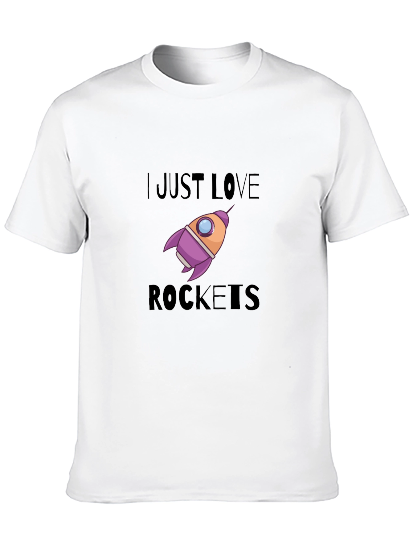 I Just Love Rockets Graphic T-Shirt