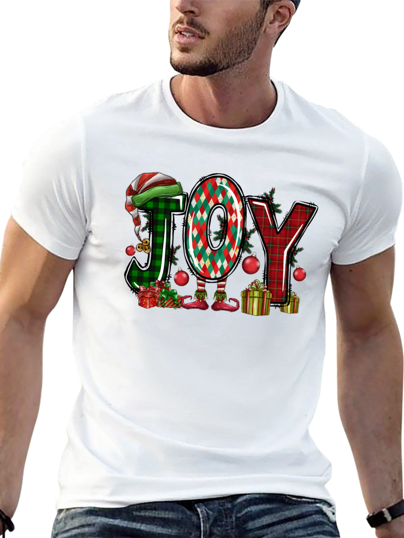 Festive Joy Christmas T-Shirt