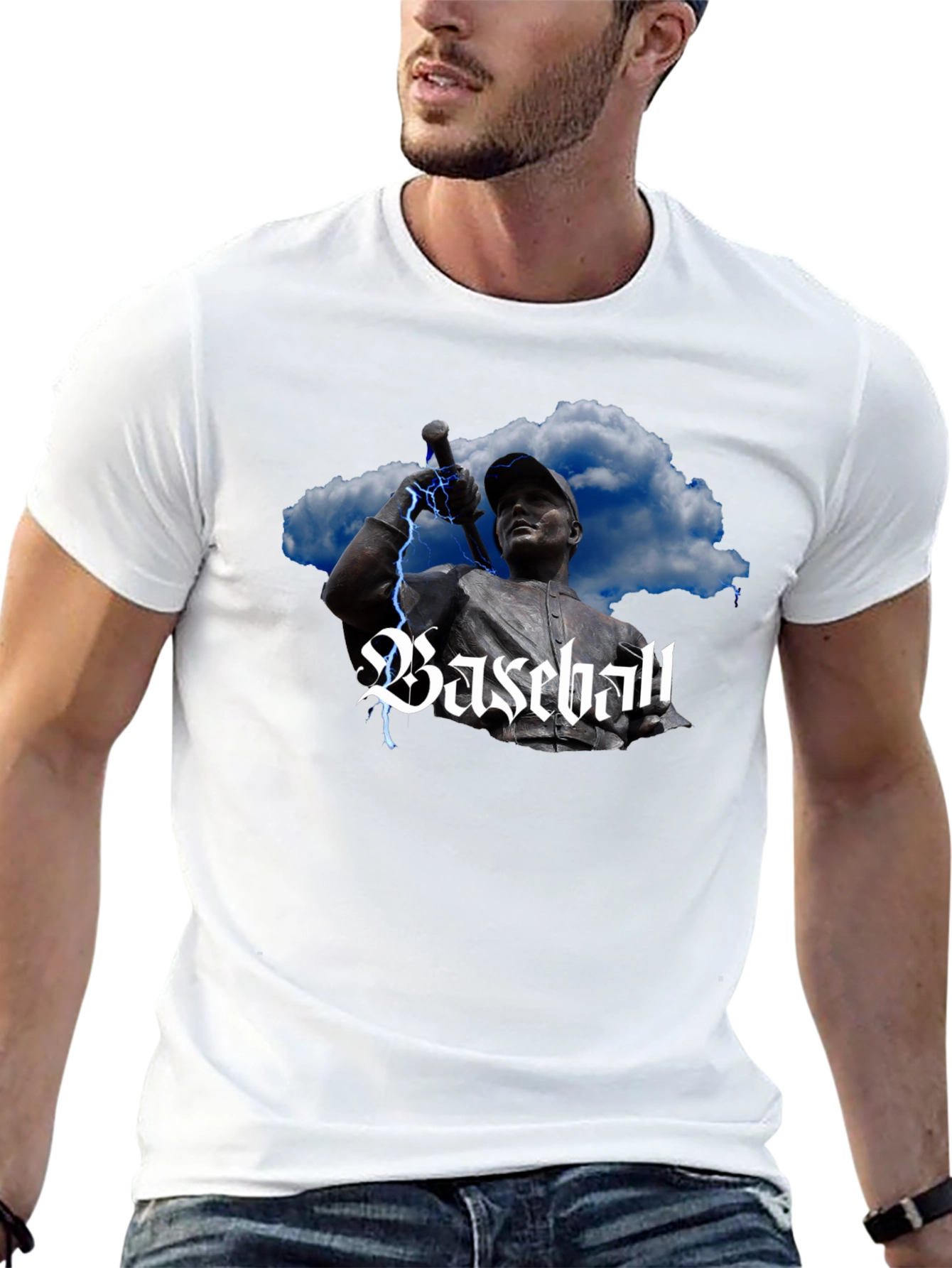 Baseball Lightning T-Shirt