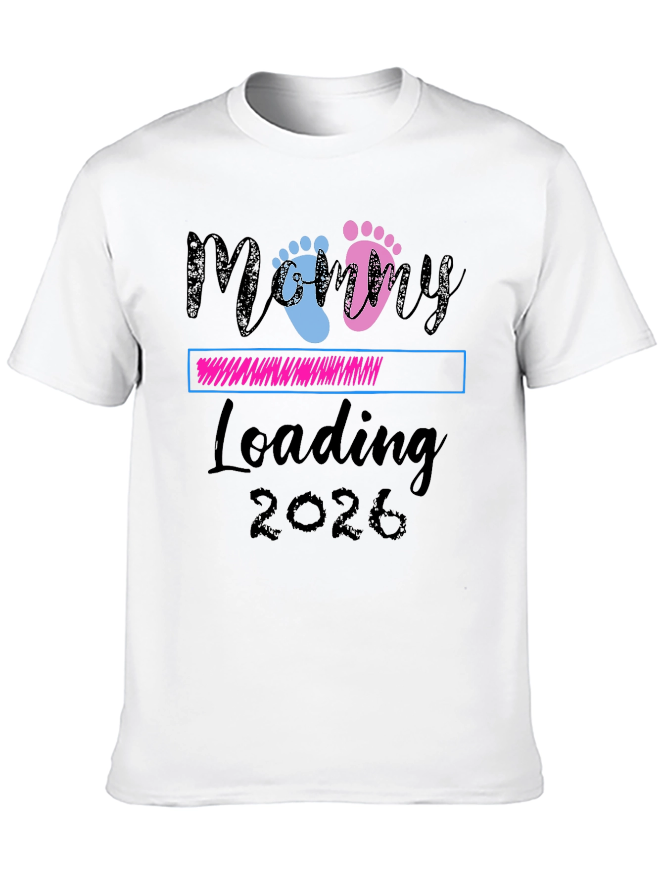 Mommy Loading 2026 Unisex T-Shirt