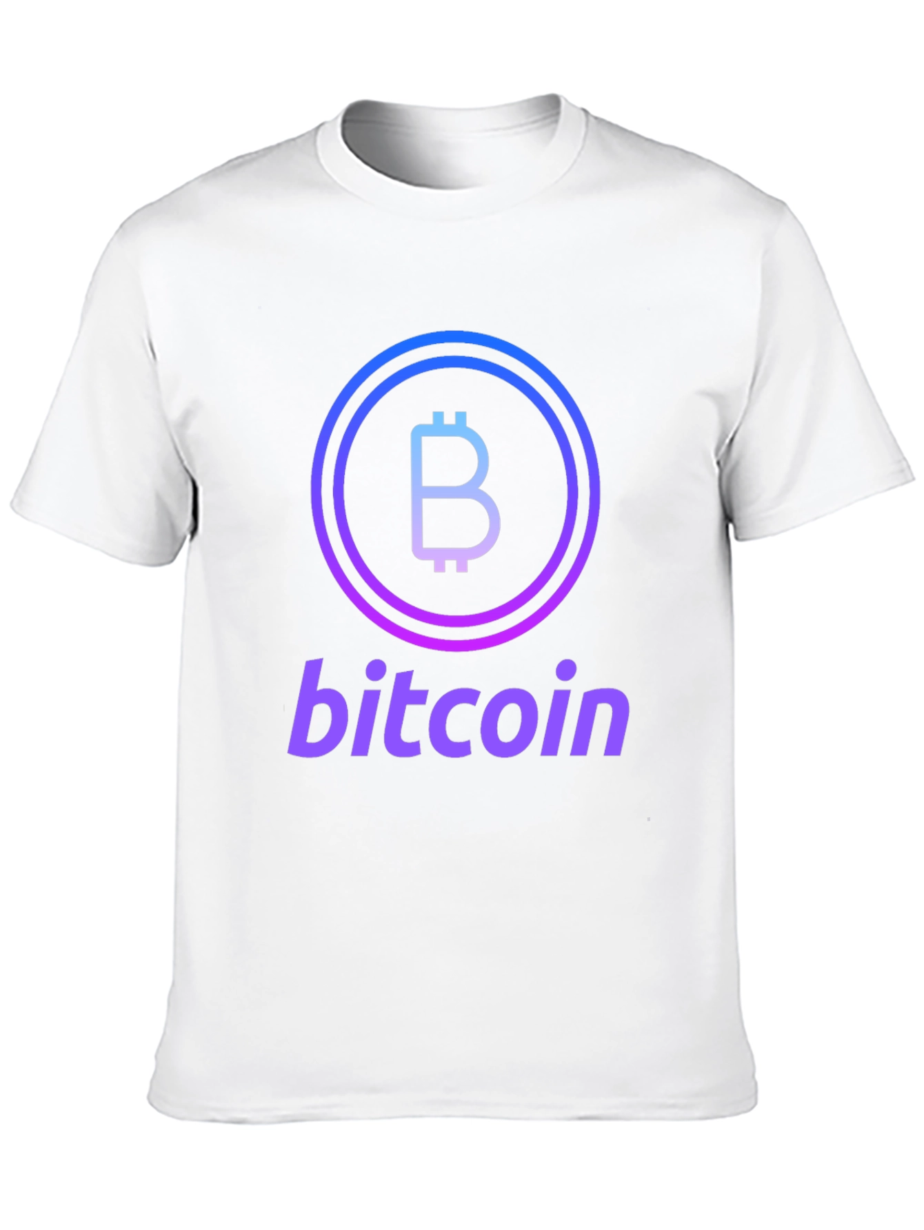 Bitcoin Logo Graphic Tee - Crypto Currency T-Shirt
