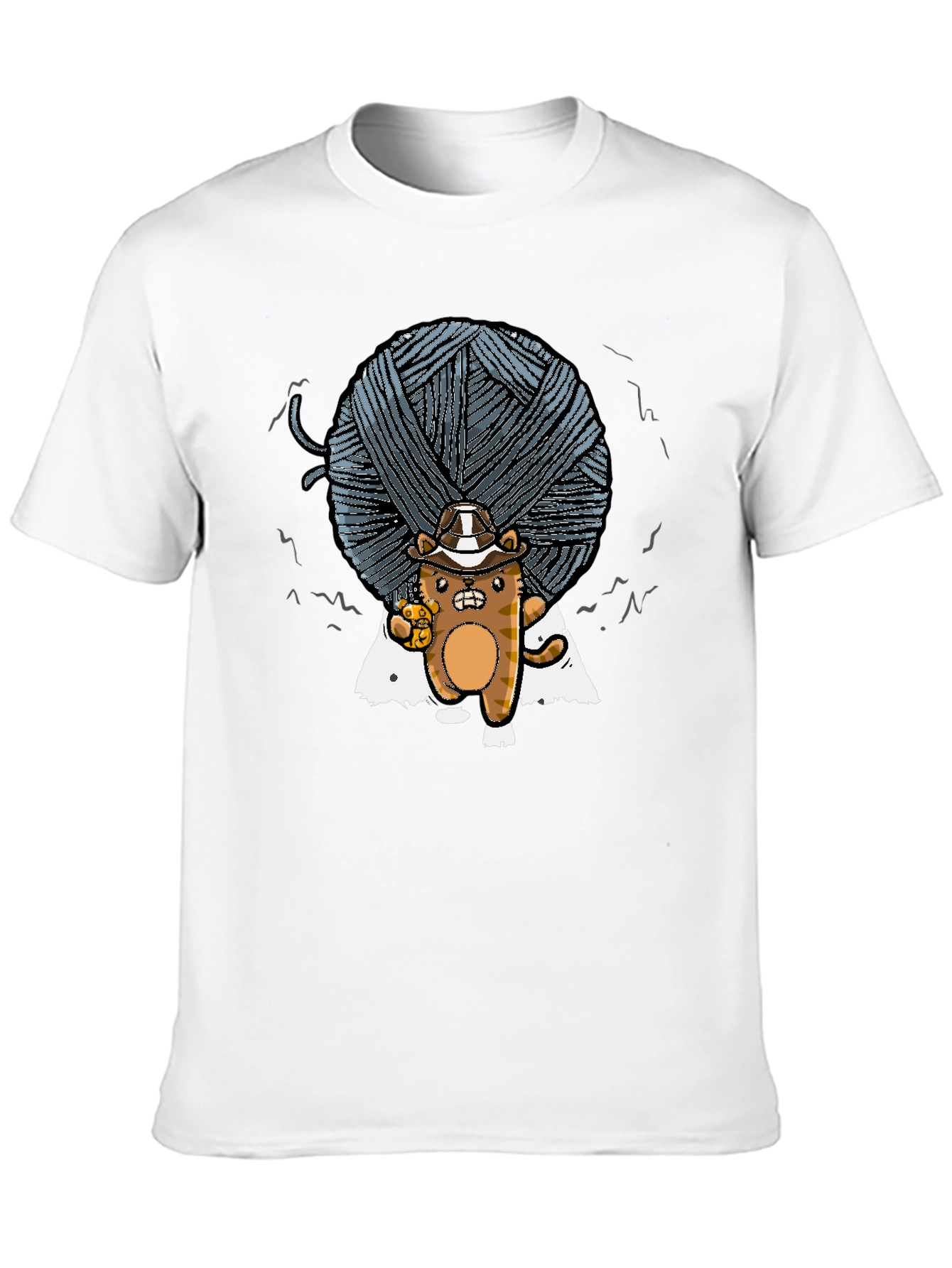 Yarn Ball Cat T-Shirt