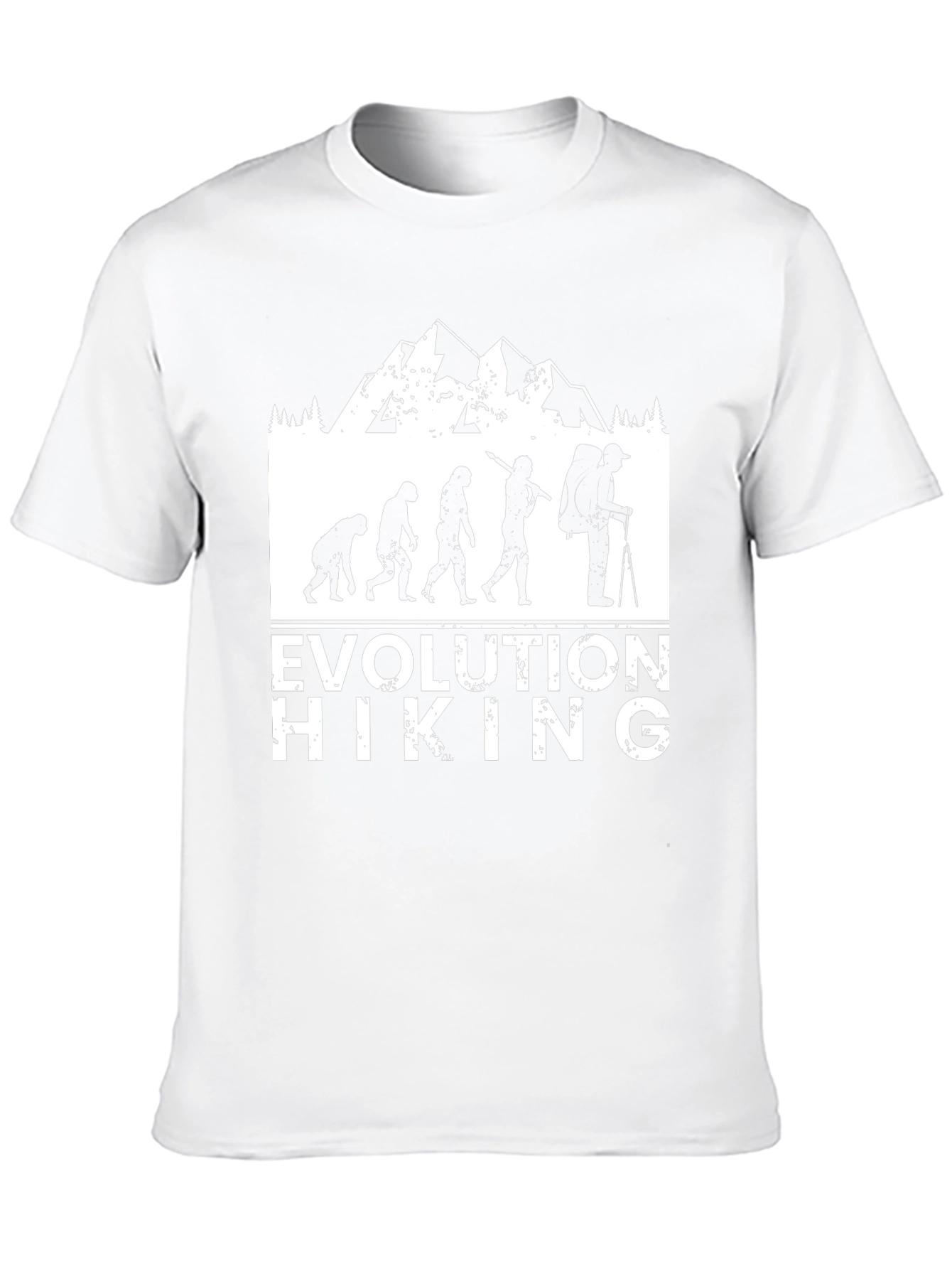 Evolution of Hiking T-Shirt - Funny Hiking Tee