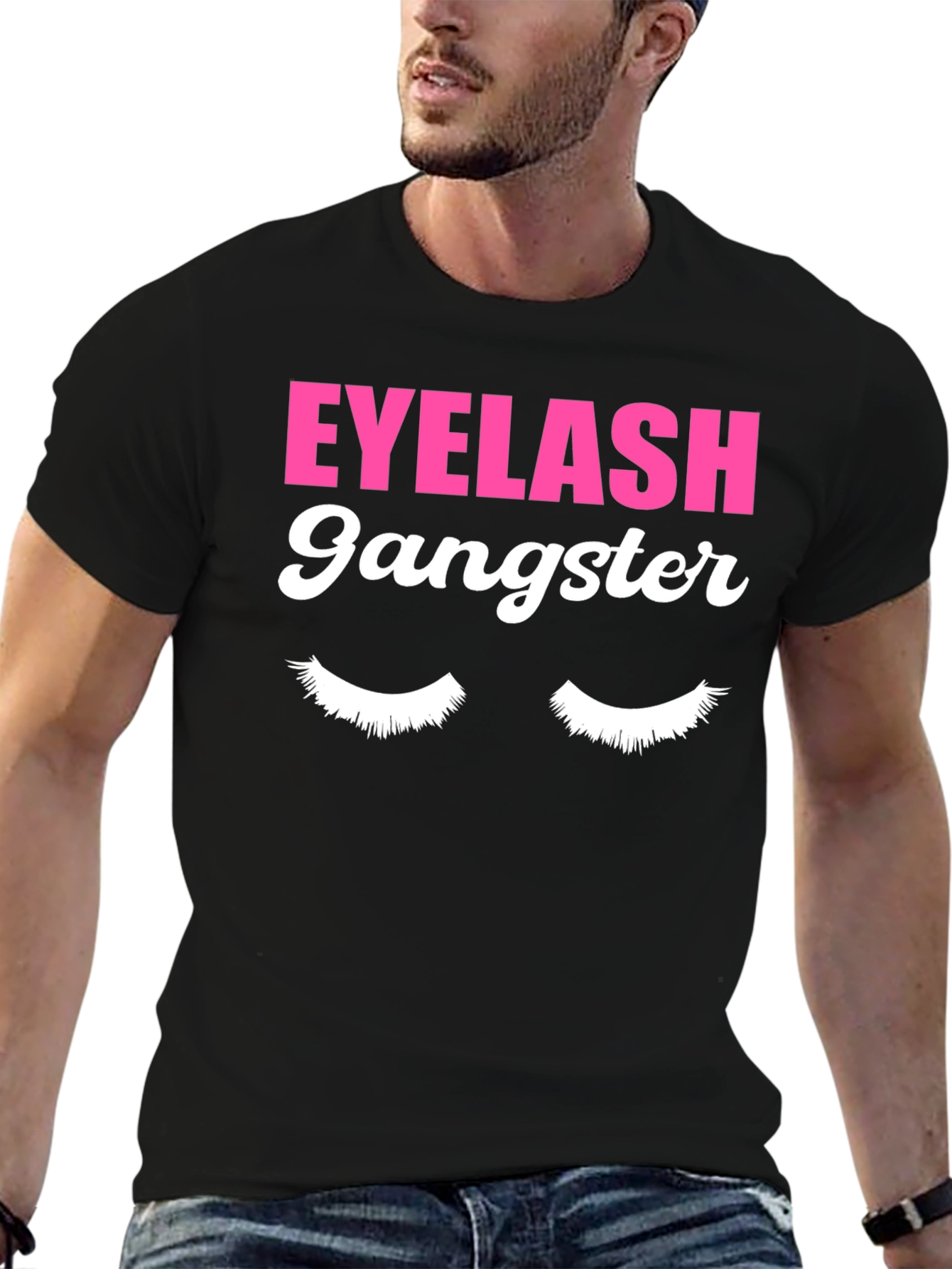 Eyelash Gangster Graphic Tee