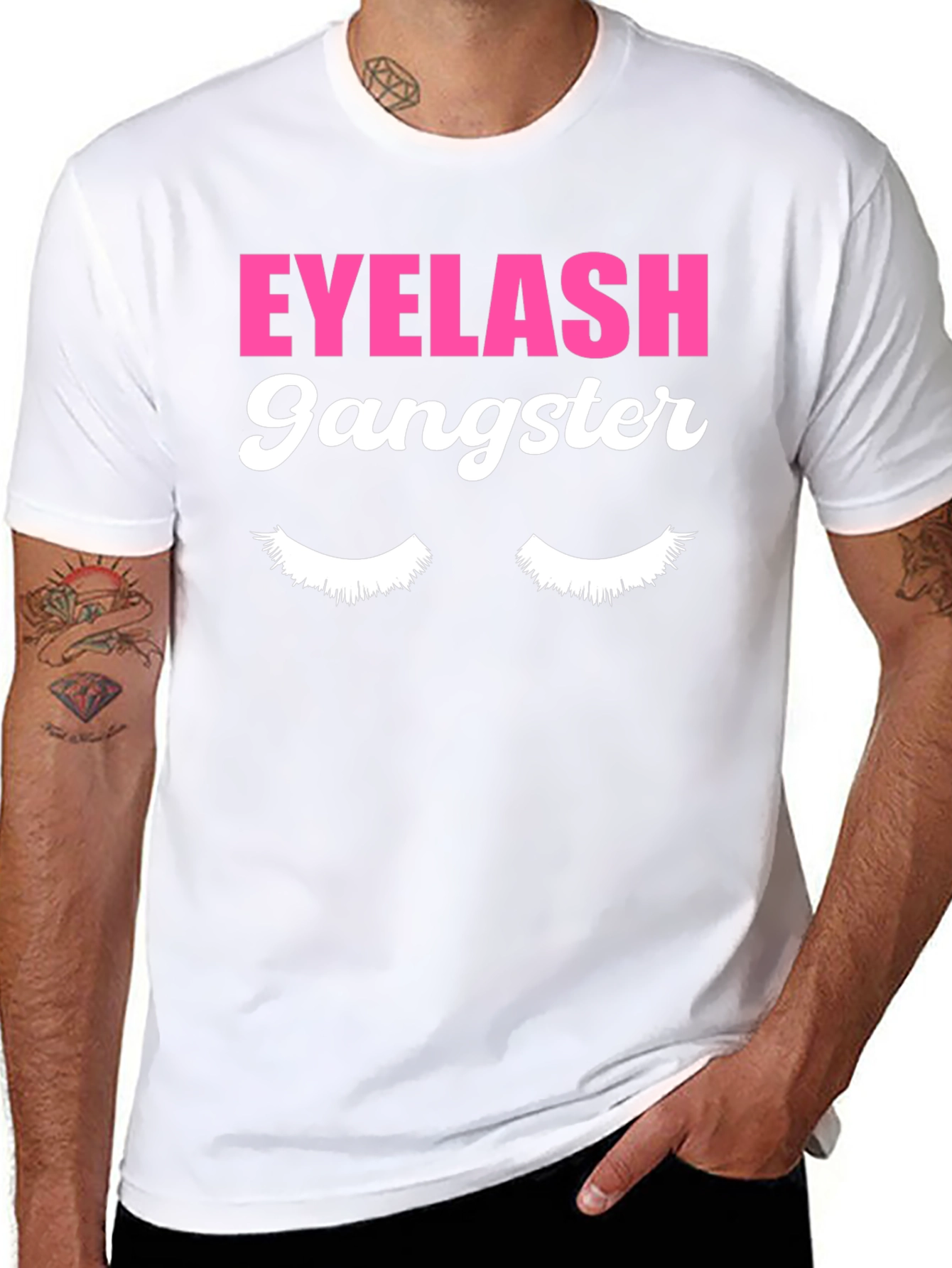 Eyelash Gangster Graphic Tee