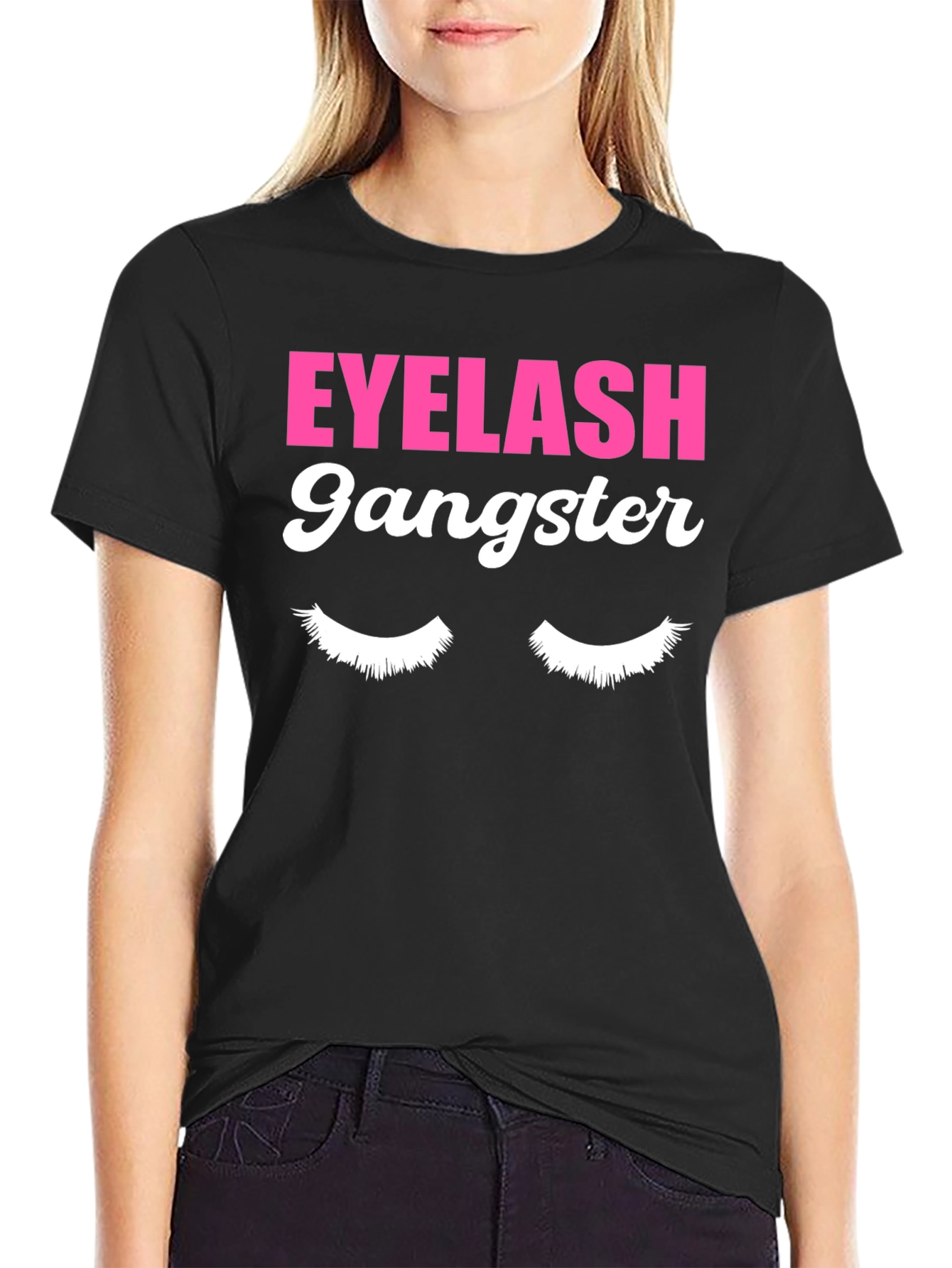 Eyelash Gangster Graphic Tee