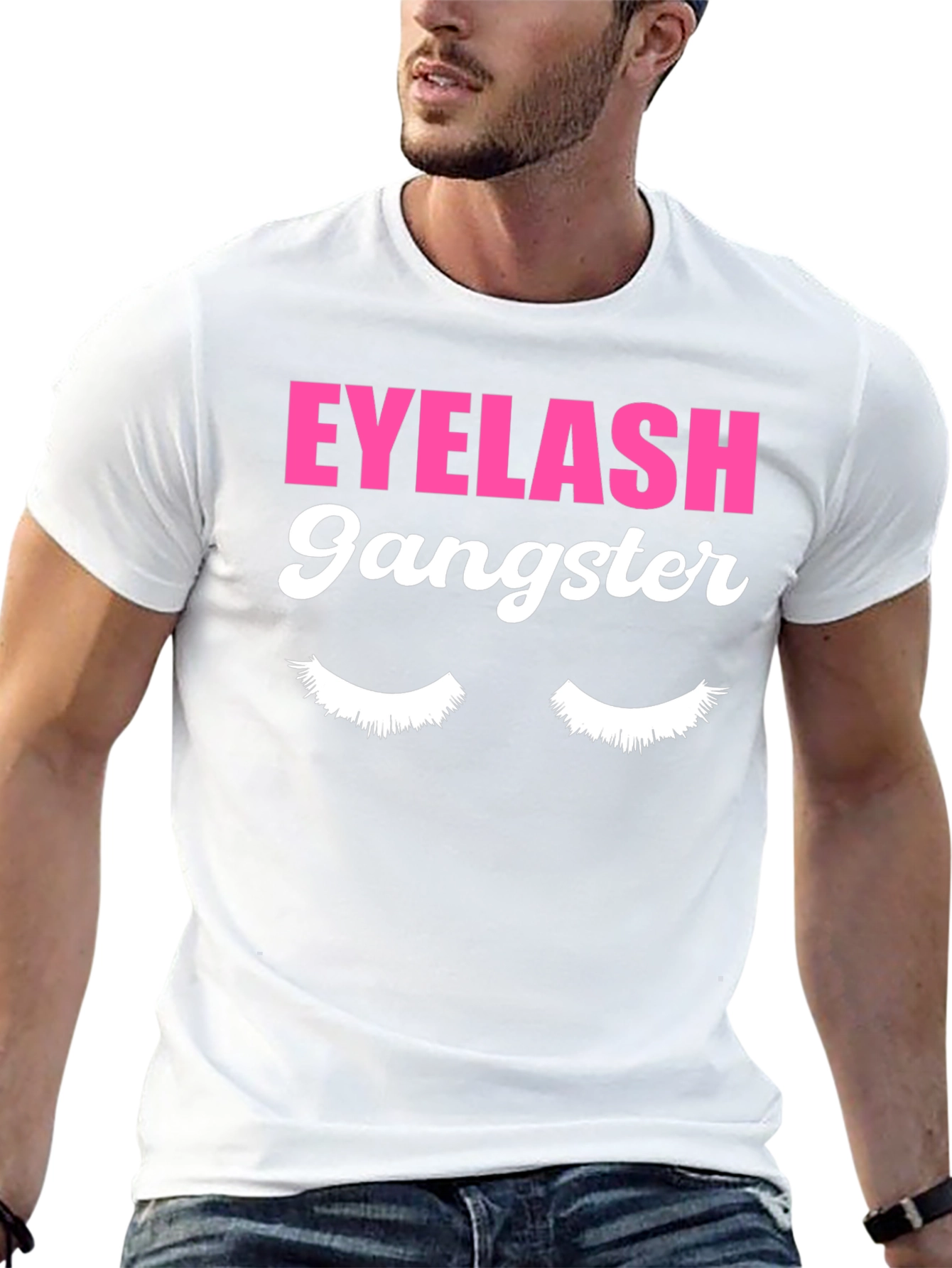 Eyelash Gangster Graphic Tee