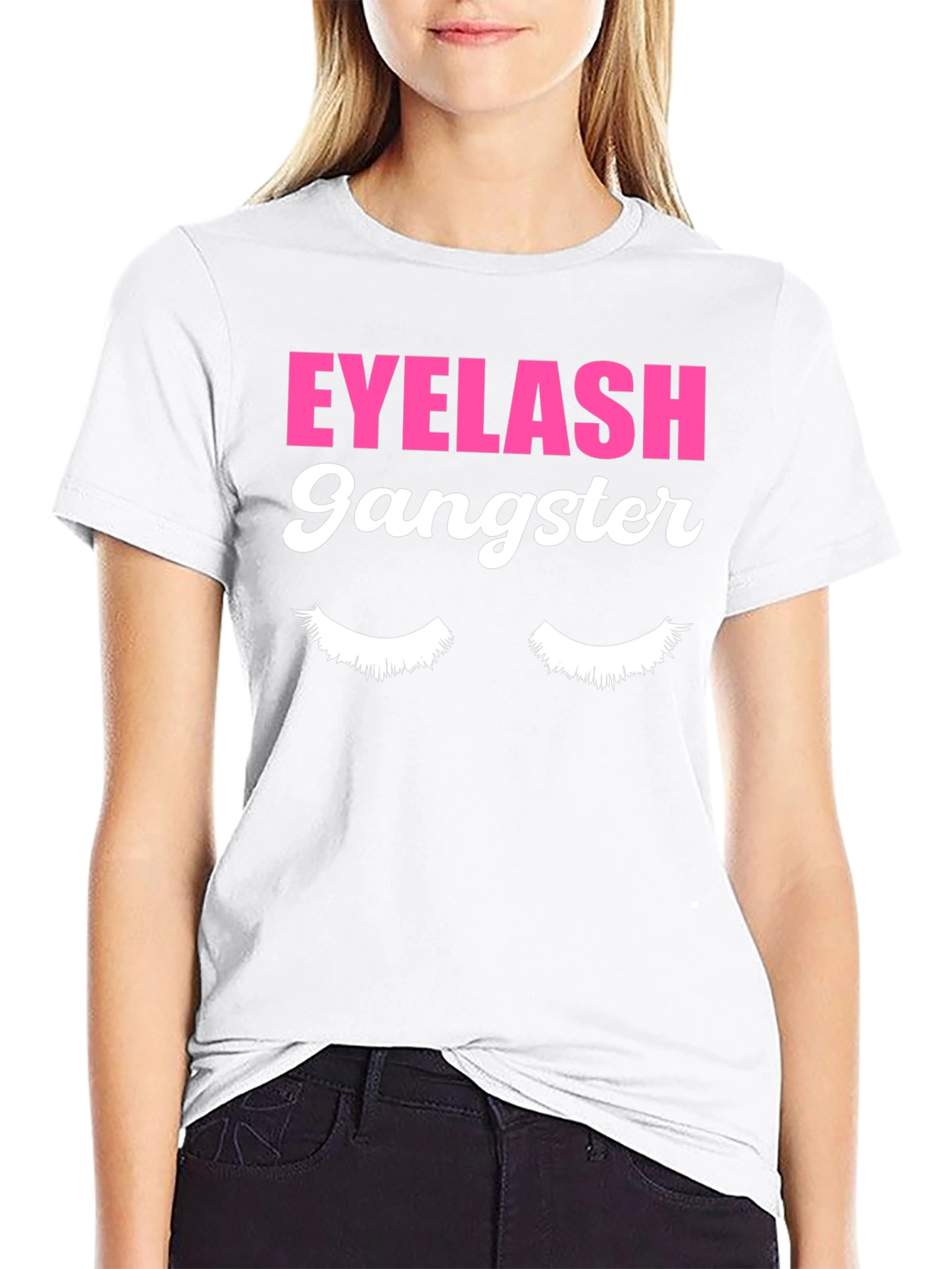 Eyelash Gangster Graphic Tee