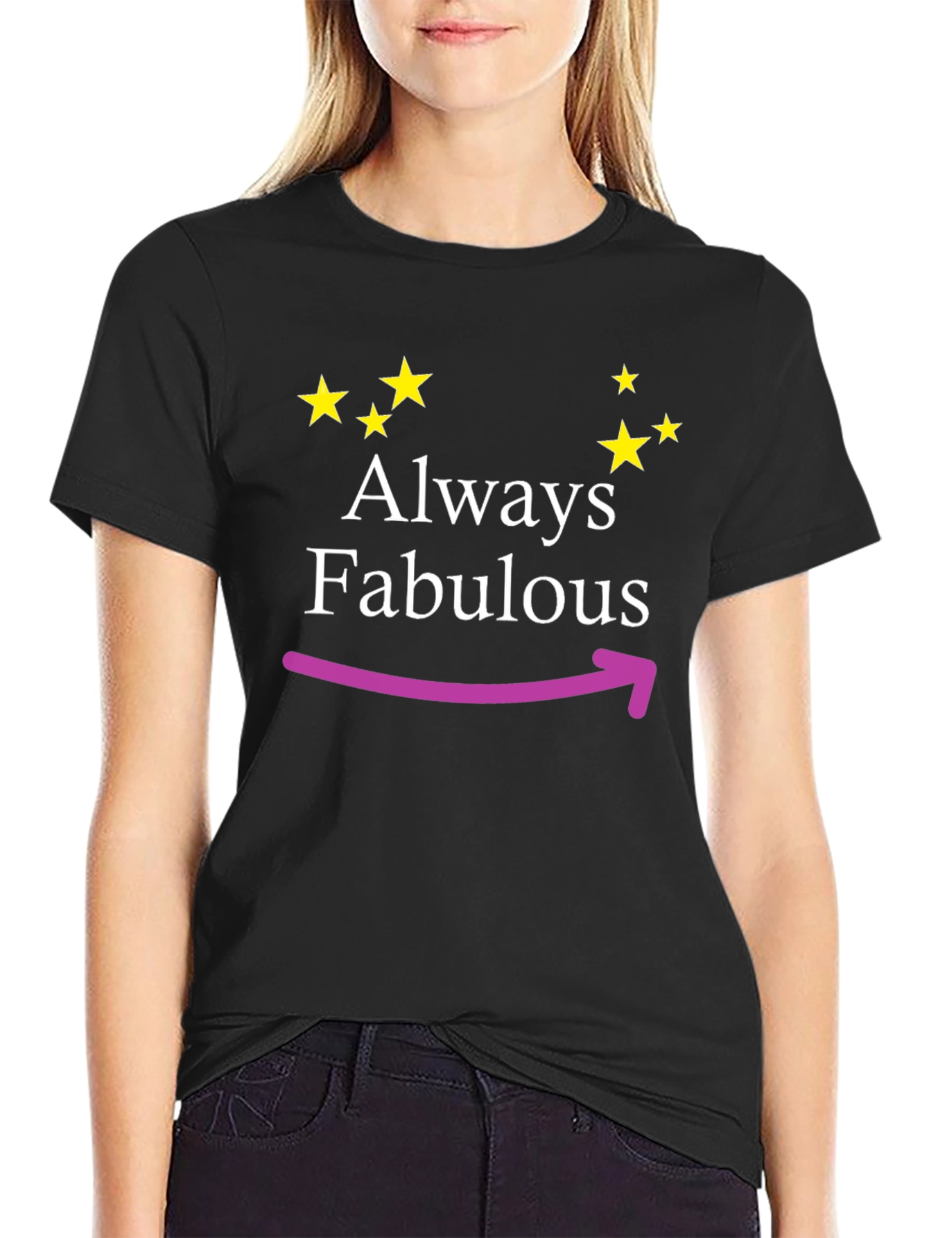 Always Fabulous Graphic Tee - Trendy Comfort