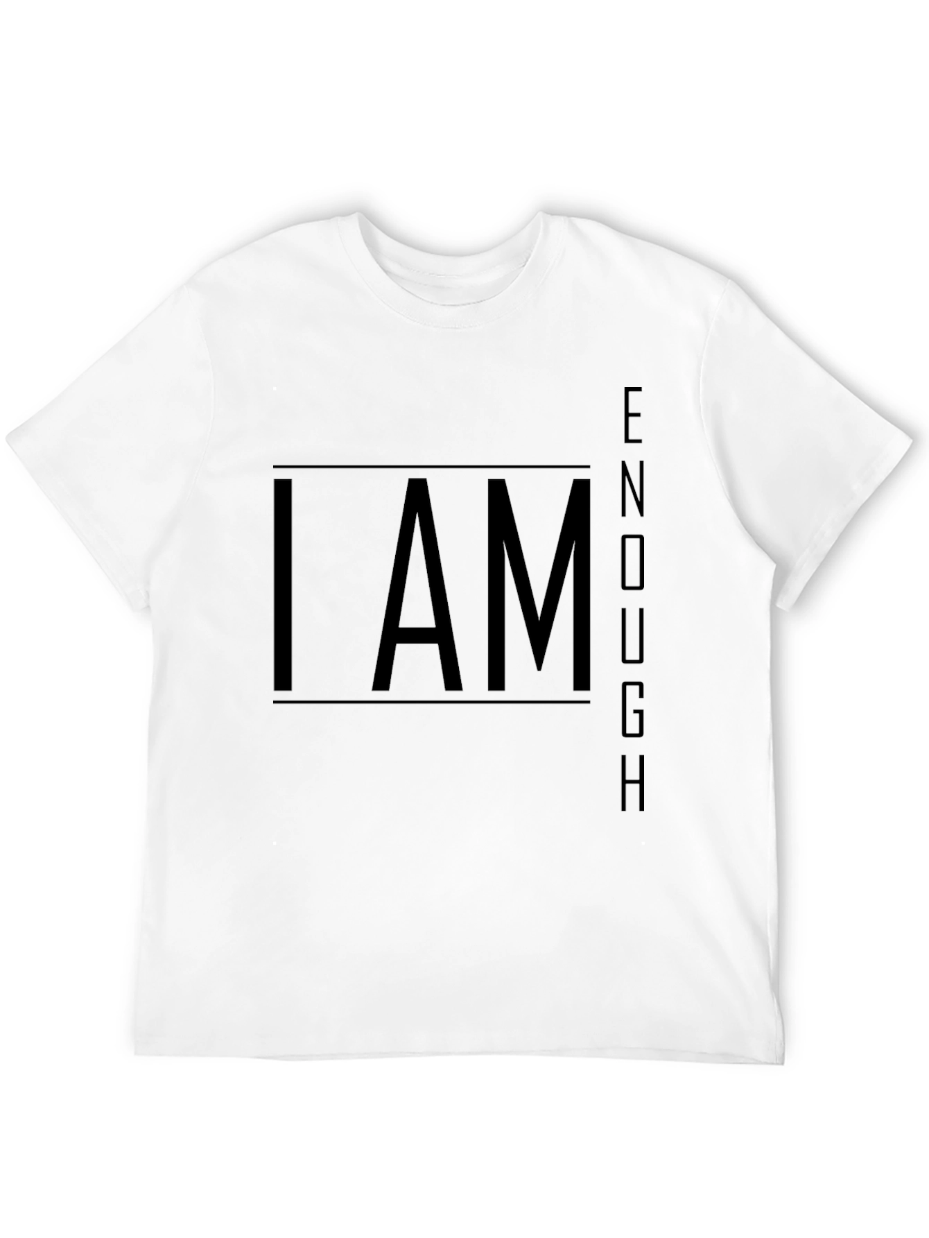 I Am Enough Graphic Tee - Motivational T-Shirt