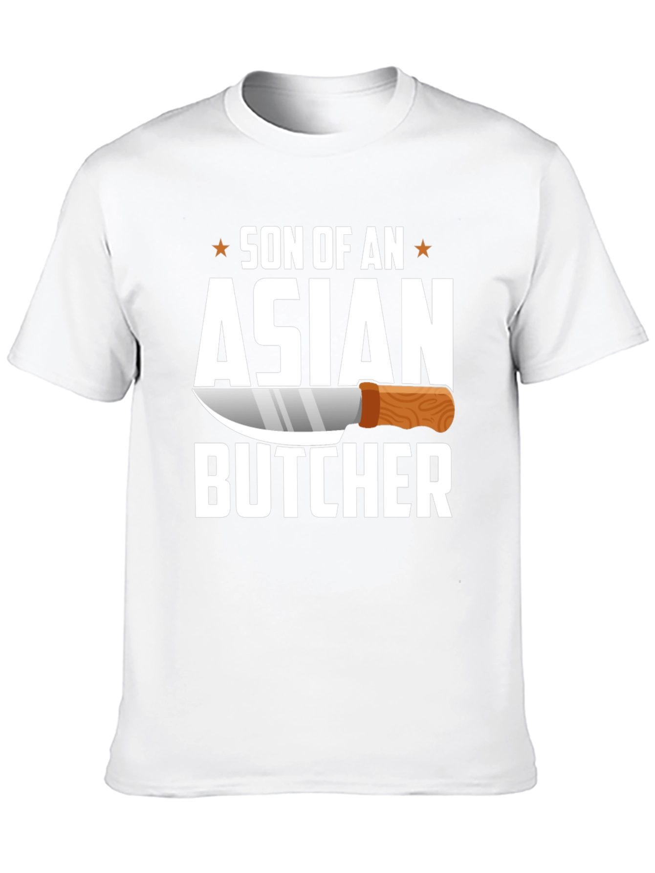 Son of an Asian Butcher T-Shirt Funny Chef Tee
